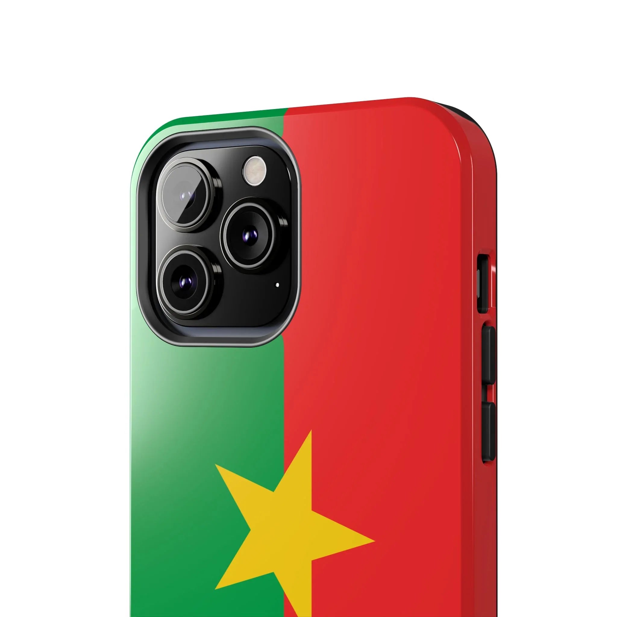 Burkina Faso Flag Tough Phone Case – Durable Protective Cover - DiwaKi