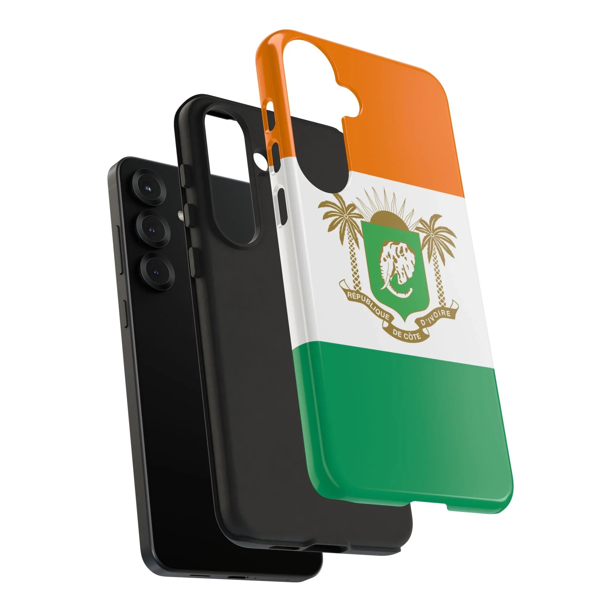 Ivory Coast Flag Tough Phone Case — Côte d&