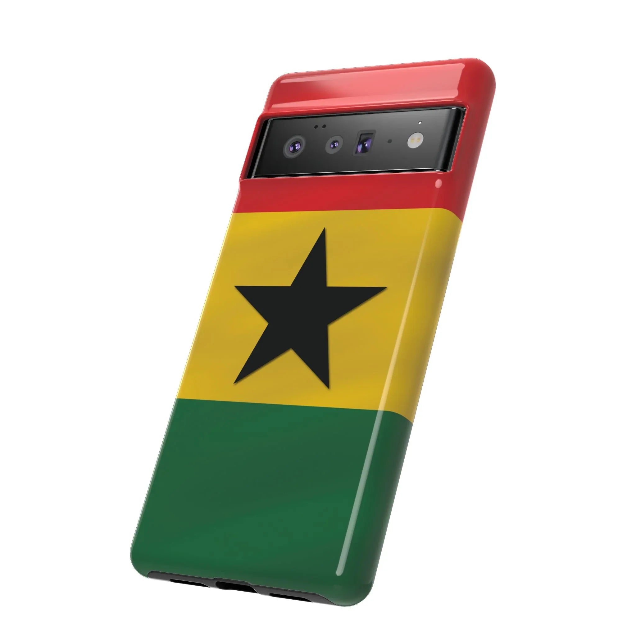 Ghana Colors Rugged Phone Cover - DiwaKi