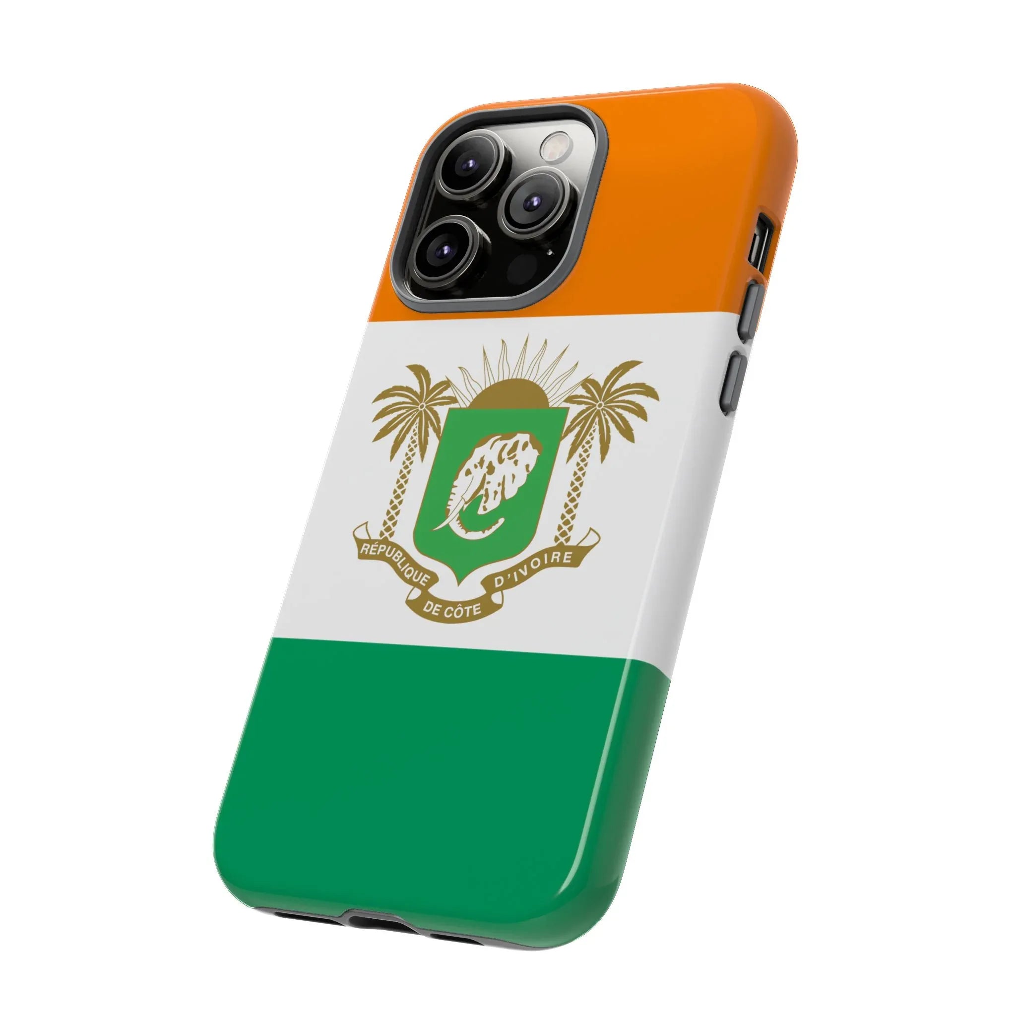 Ivory Coast Flag Tough Phone Case — Côte d&