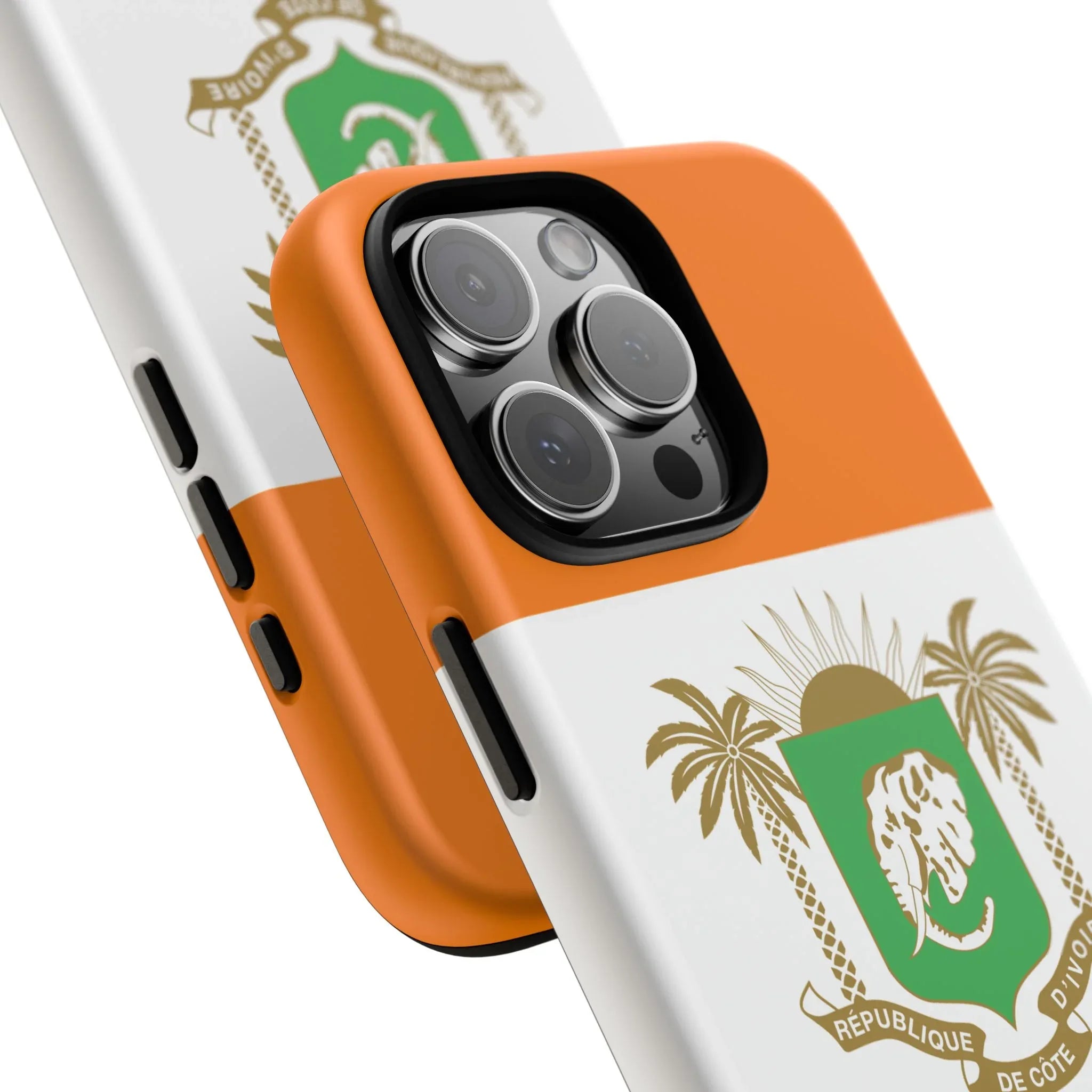 Ivory Coast Flag Tough Phone Case — Côte d&
