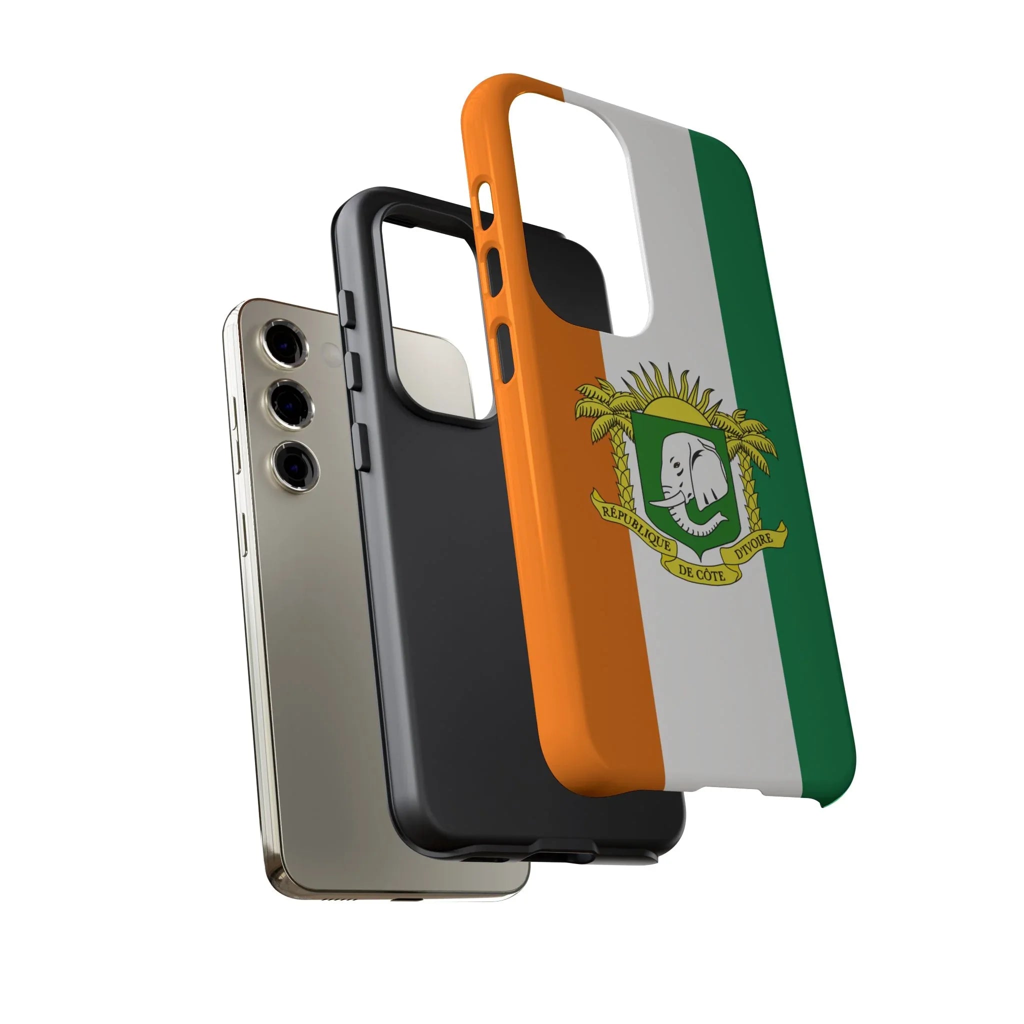 Ivory Coast Flag Tough Phone Case – Côte d&