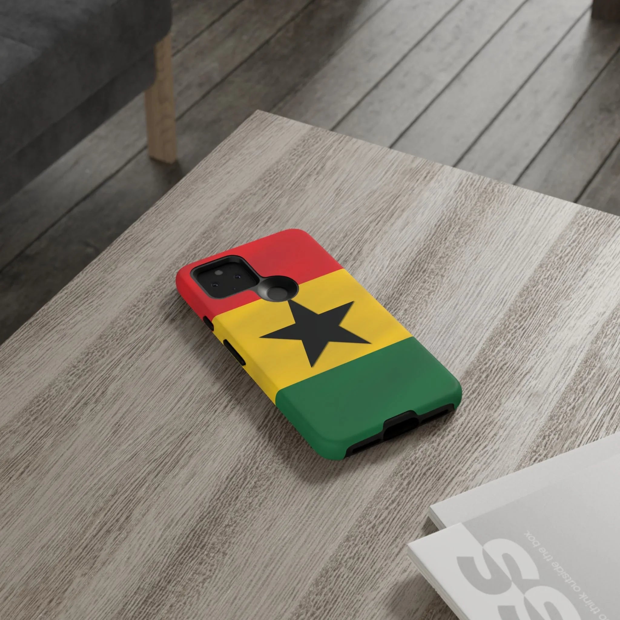 Ghana Colors Rugged Phone Cover - DiwaKi