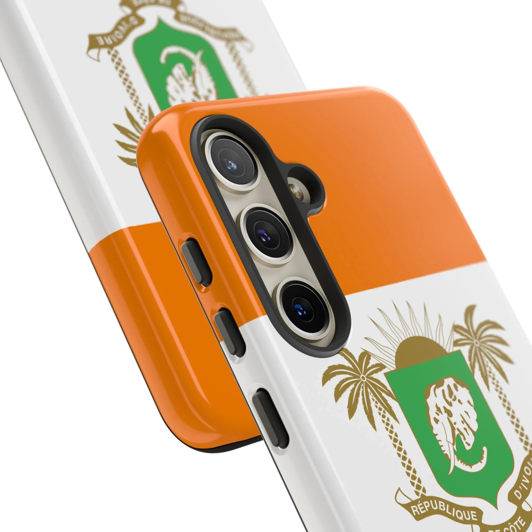 Ivory Coast Flag Tough Phone Case — Côte d&