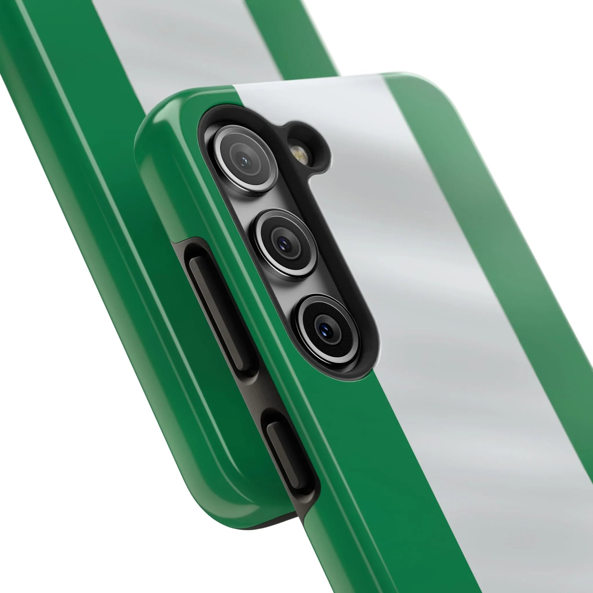 Tough Phone Case — Nigerian flag Rugged Protective Cover - DiwaKi