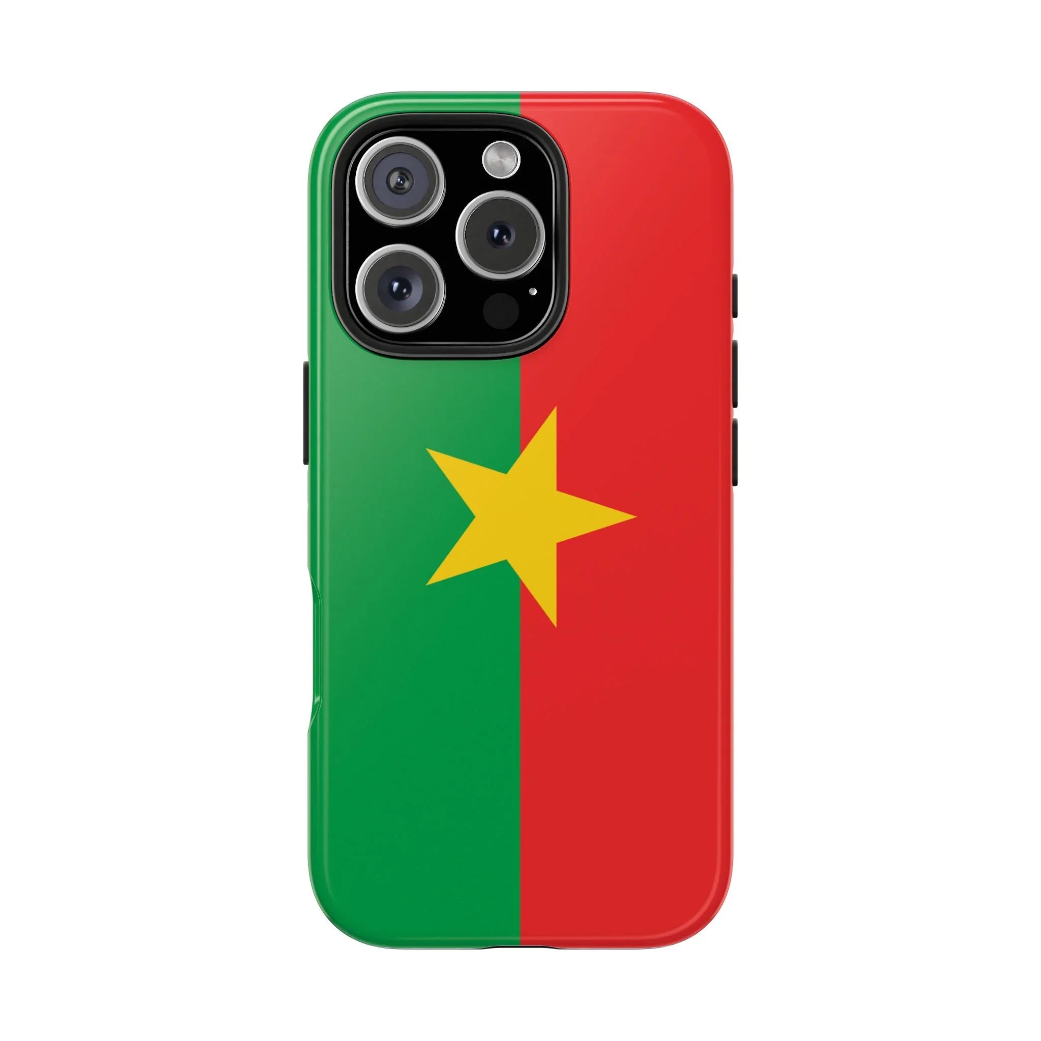 Burkina Faso Flag Tough Phone Case – Durable Protective Cover - DiwaKi