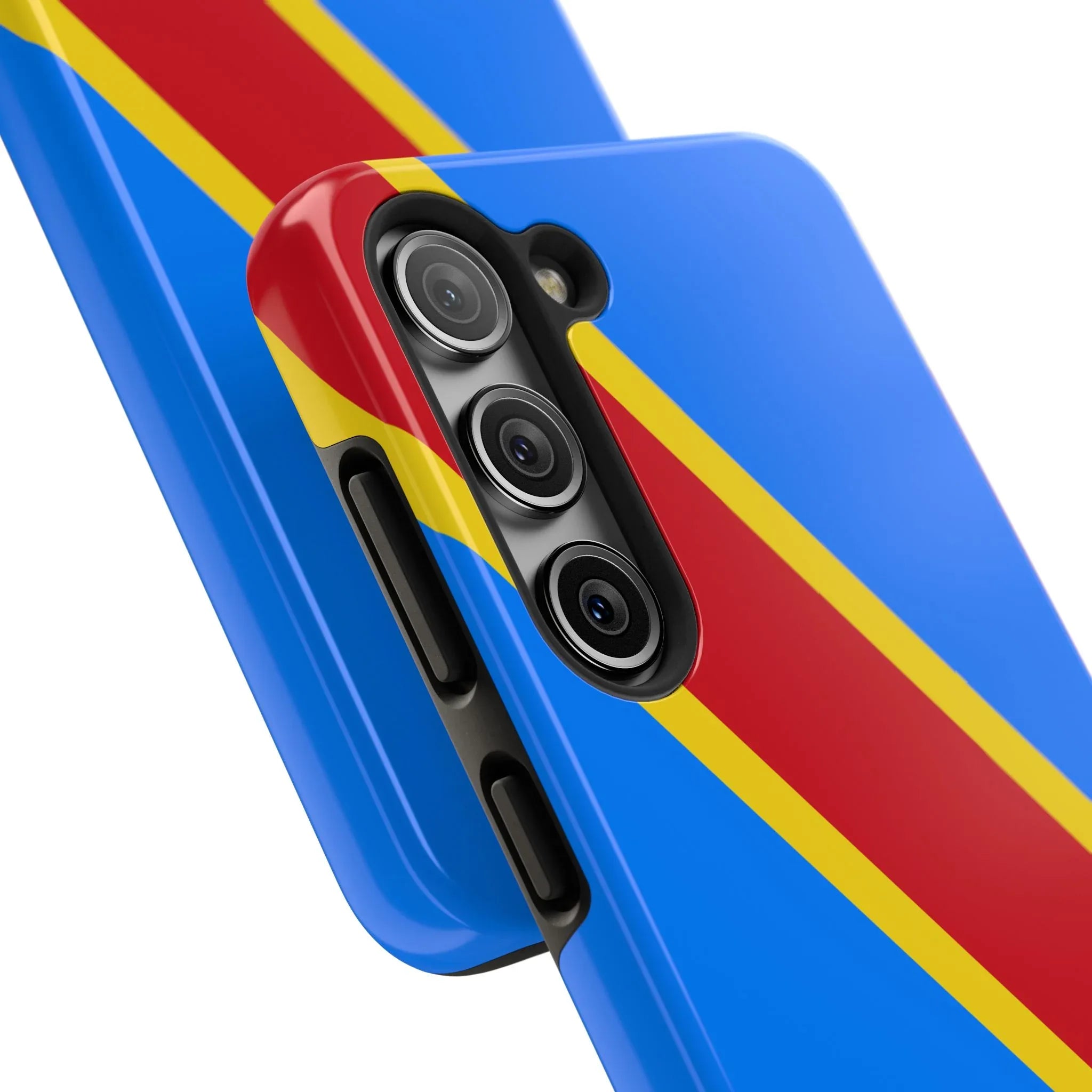 Democratic Republic of Congo Flag Tough Phone Case — Durable Protective Cover - DiwaKi