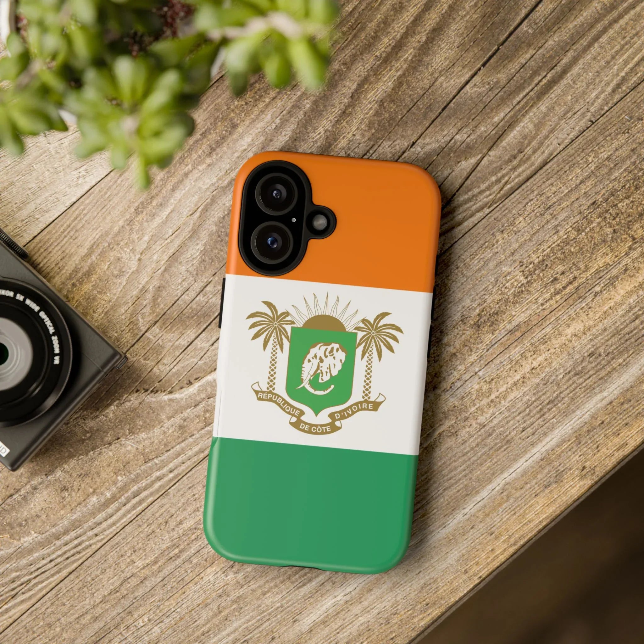 Ivory Coast Flag Tough Phone Case — Côte d&
