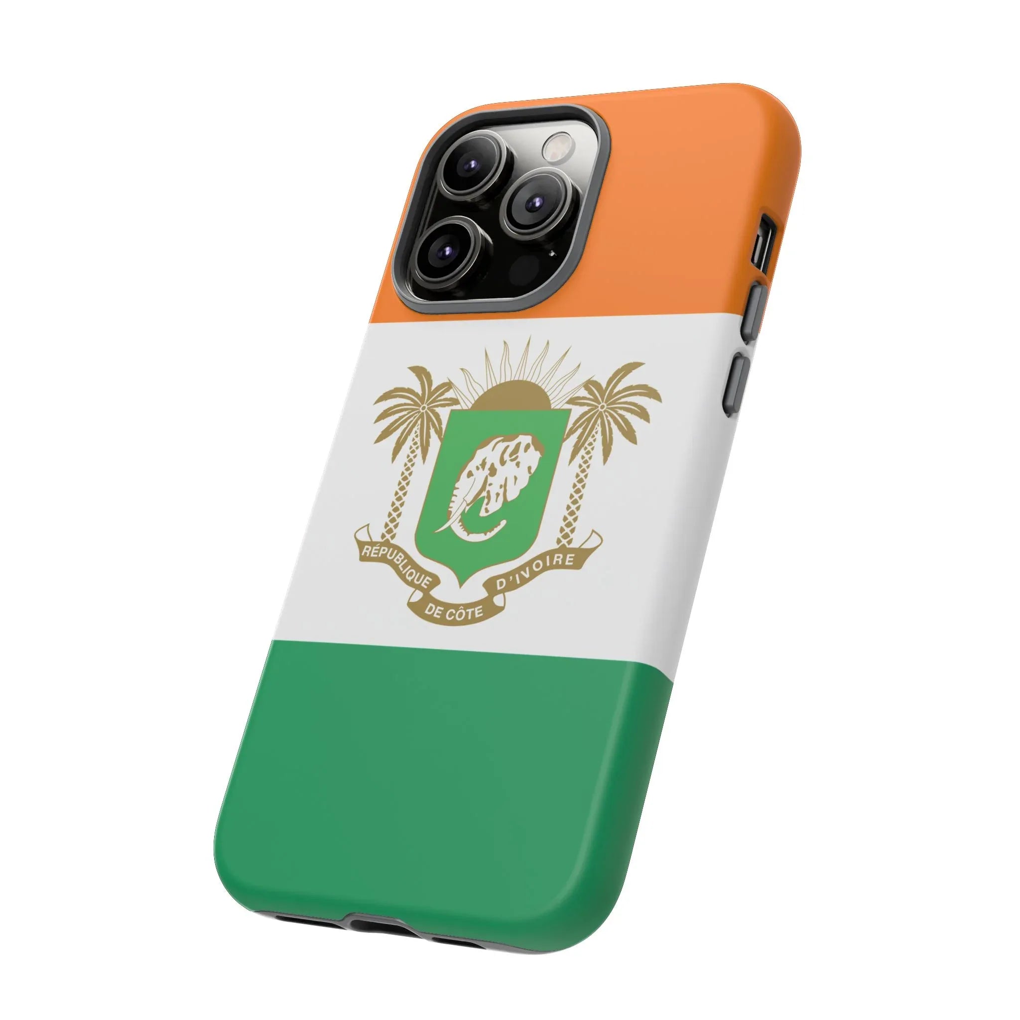Ivory Coast Flag Tough Phone Case — Côte d&