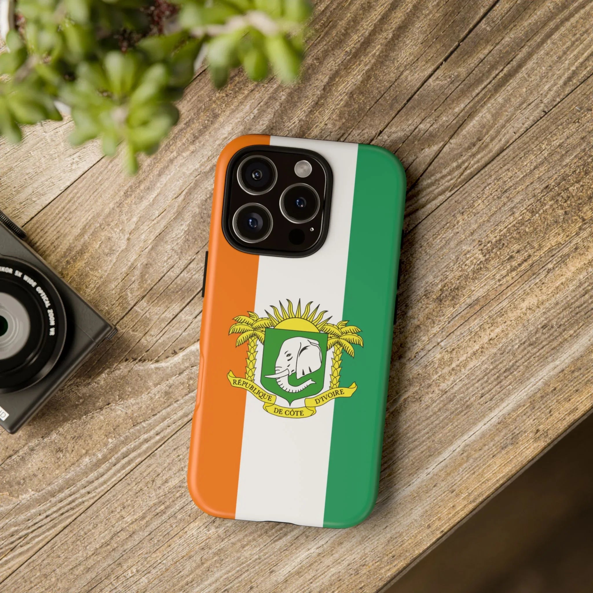 Ivory Coast Flag Tough Phone Case – Côte d&