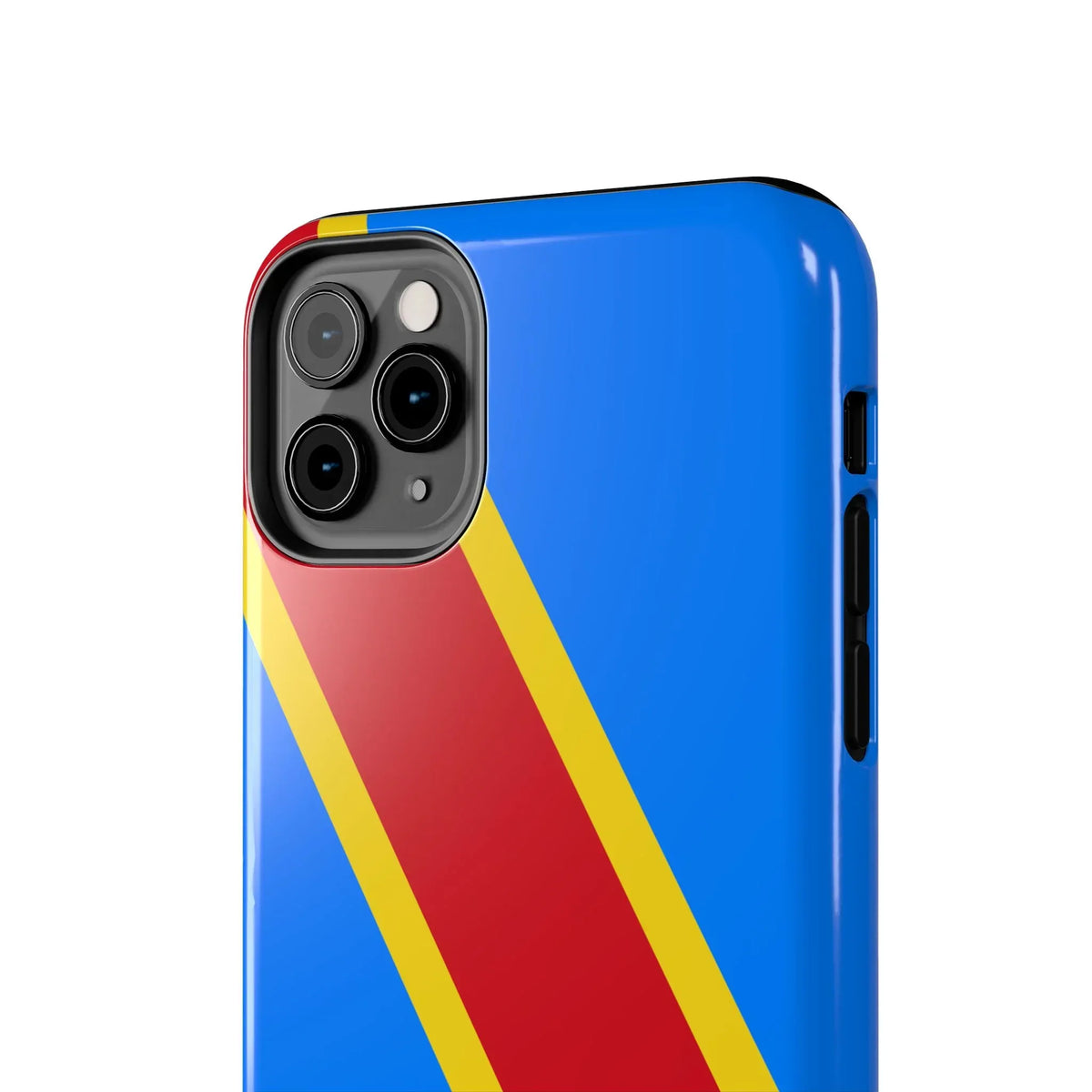 Democratic Republic of Congo Flag Tough Phone Case — Durable Protective Cover - DiwaKi