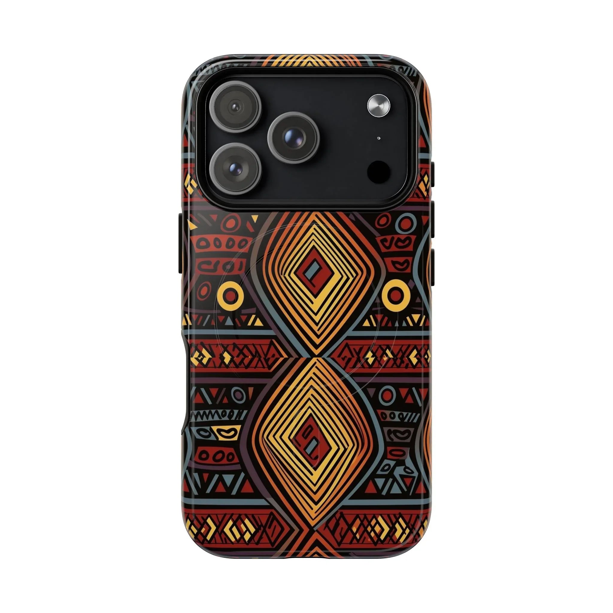 Tribal Geometric Tough Magnetic Phone Case - DiwaKi