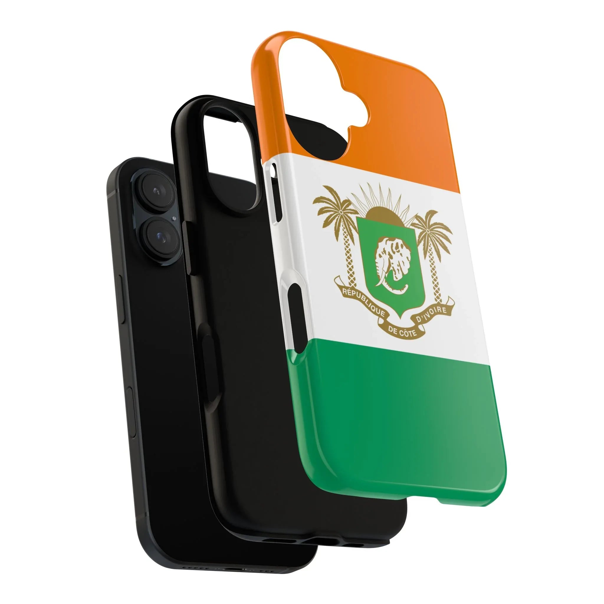 Ivory Coast Flag Tough Phone Case — Côte d&