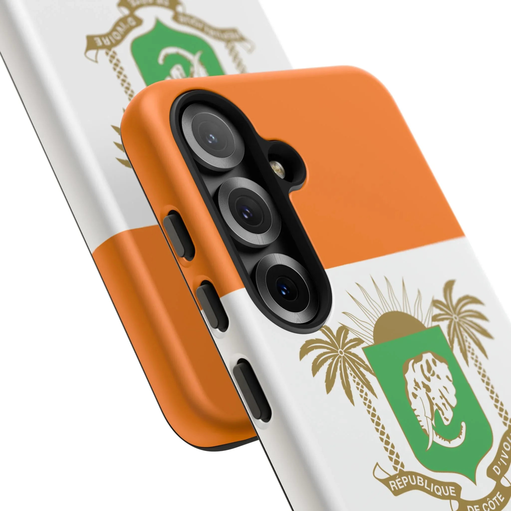 Ivory Coast Flag Tough Phone Case — Côte d&