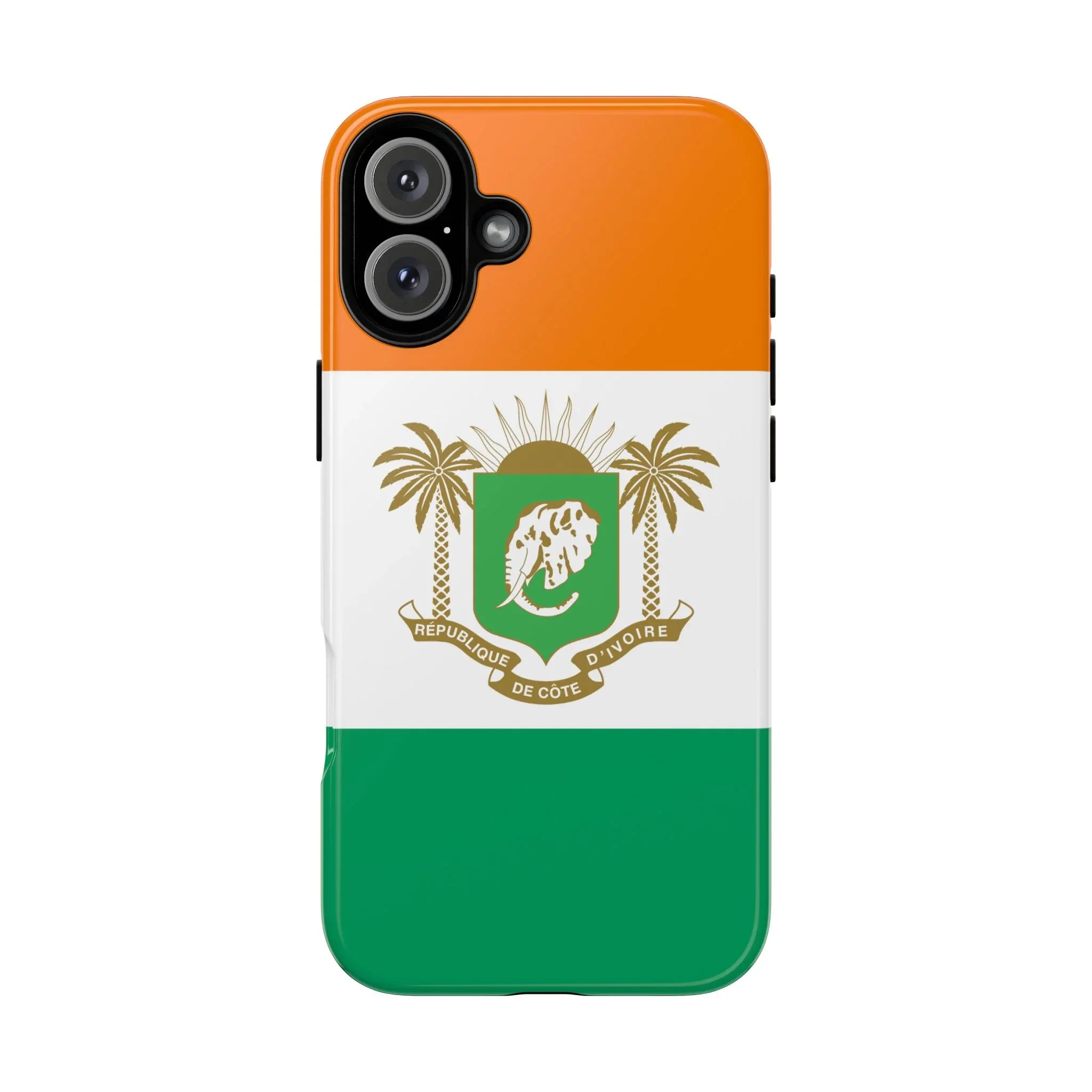 Ivory Coast Flag Tough Phone Case — Côte d&