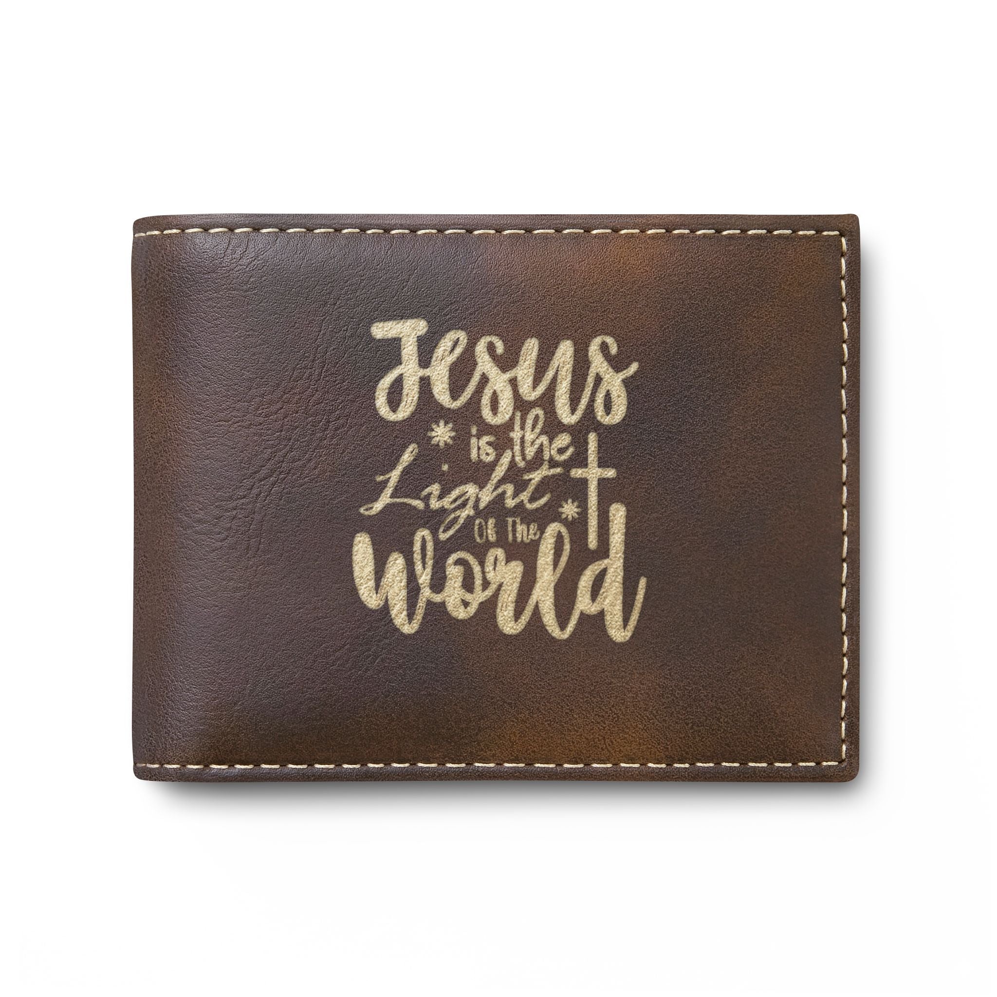 Jesus Is the Light of the World Bi-Fold Wallet