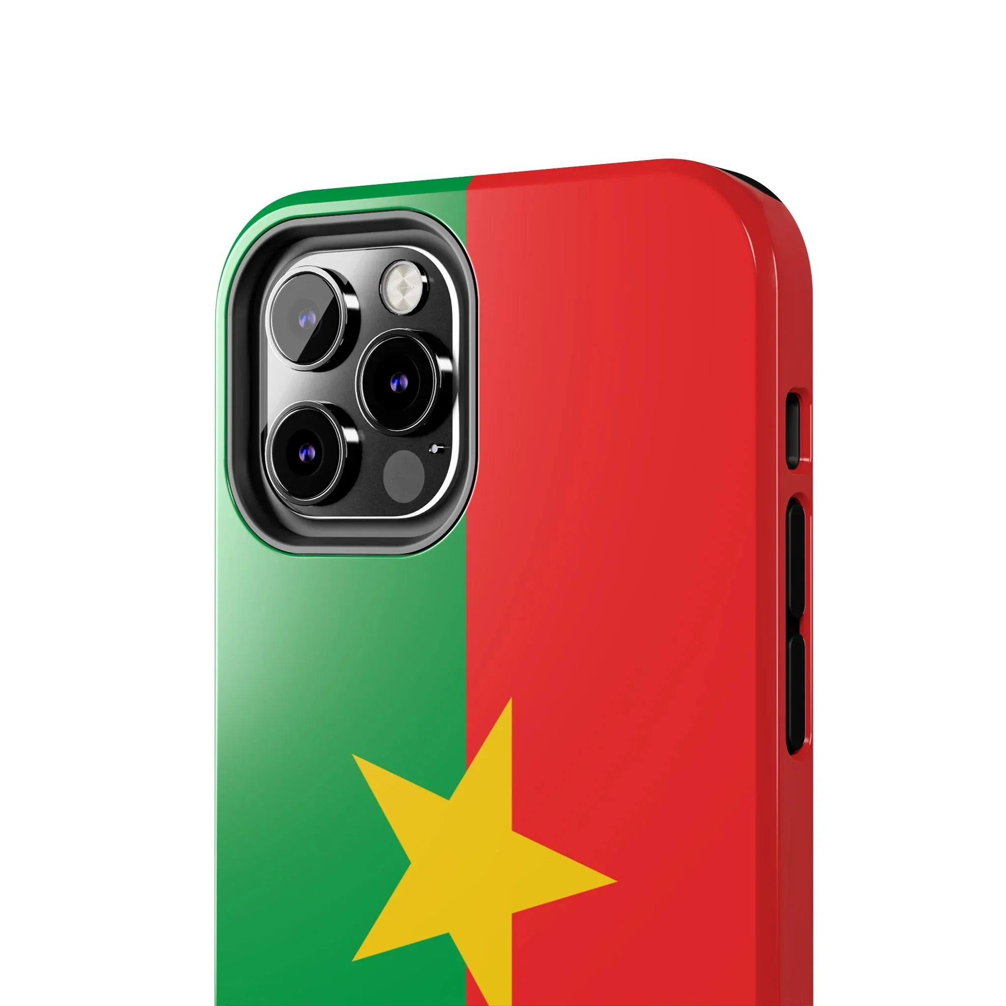 Burkina Faso Flag Tough Phone Case – Durable Protective Cover - DiwaKi