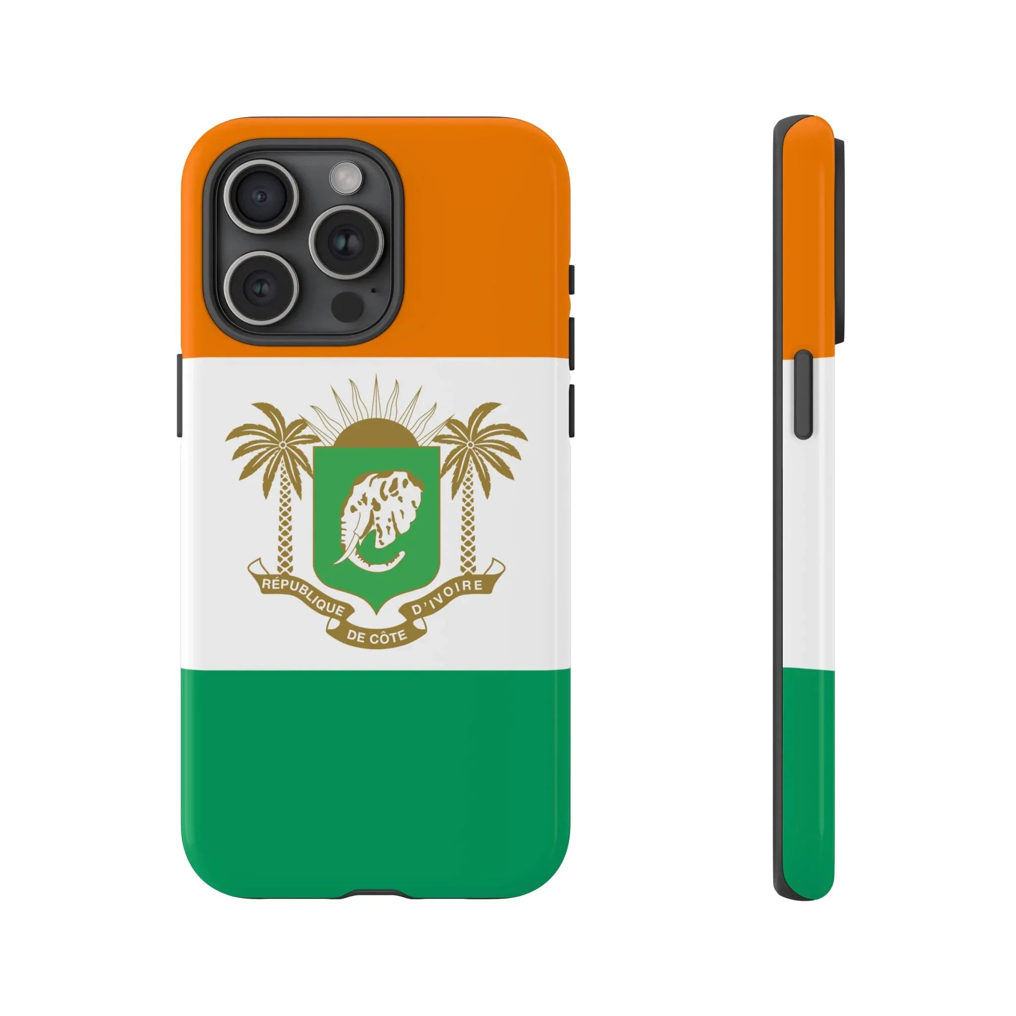 Ivory Coast Flag Tough Phone Case — Côte d&