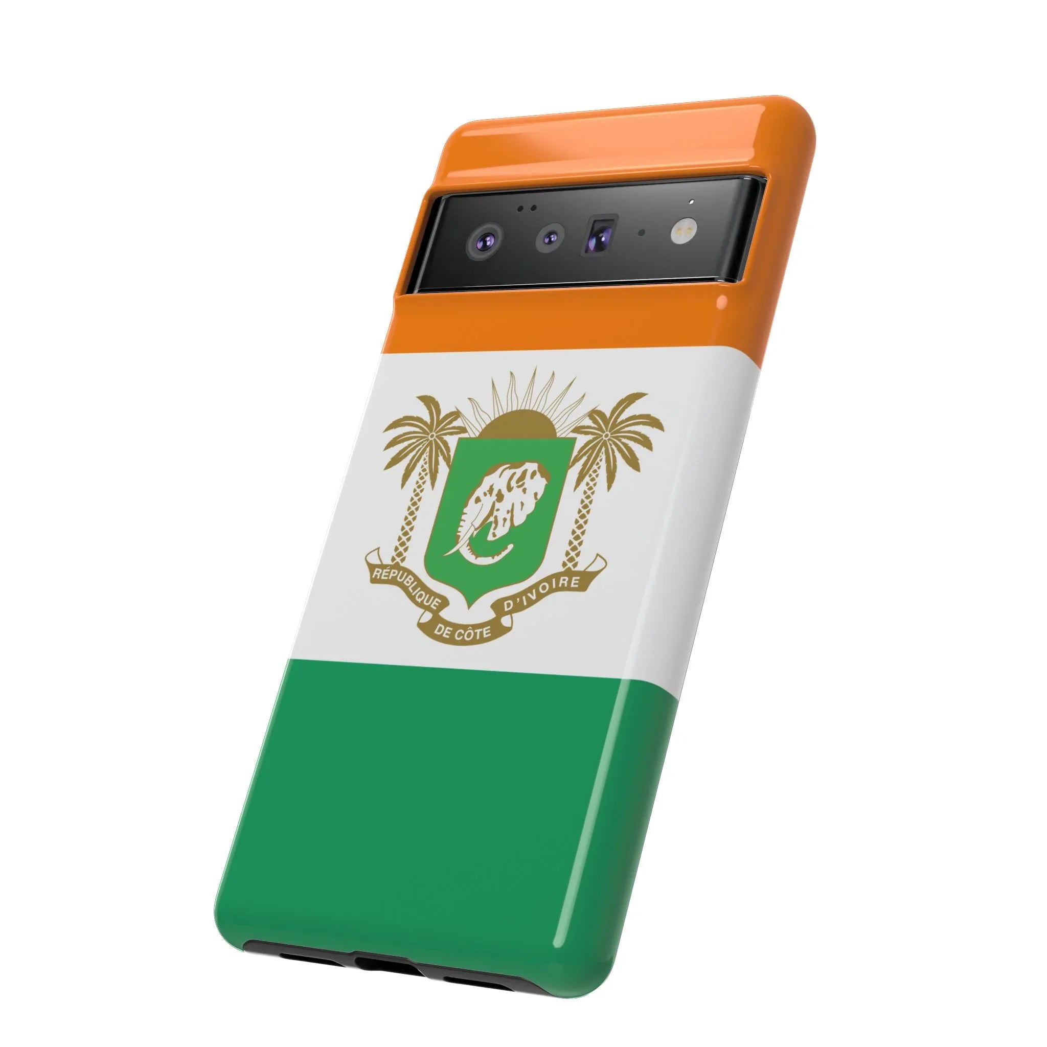 Ivory Coast Flag Tough Phone Case — Côte d&