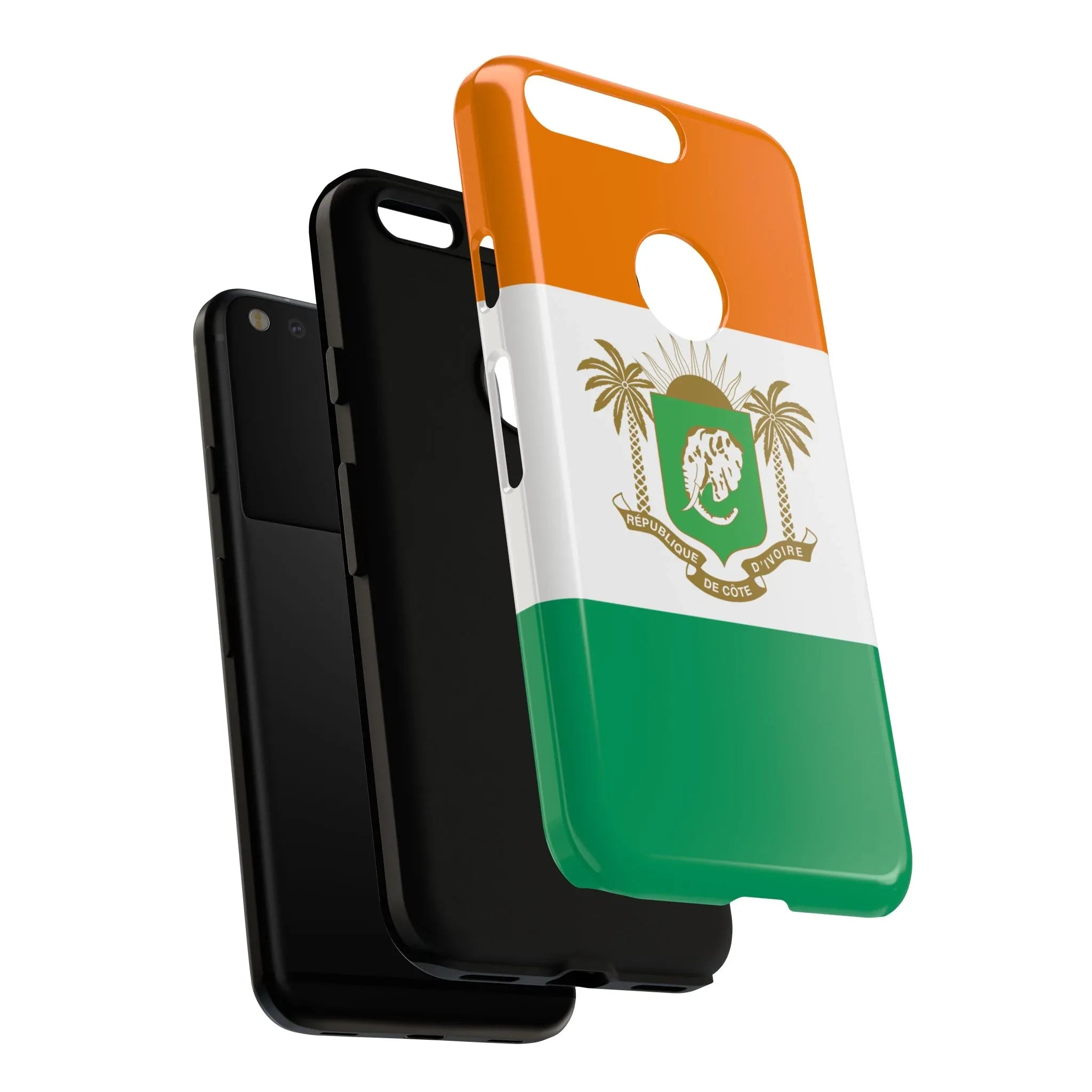 Ivory Coast Flag Tough Phone Case — Côte d&