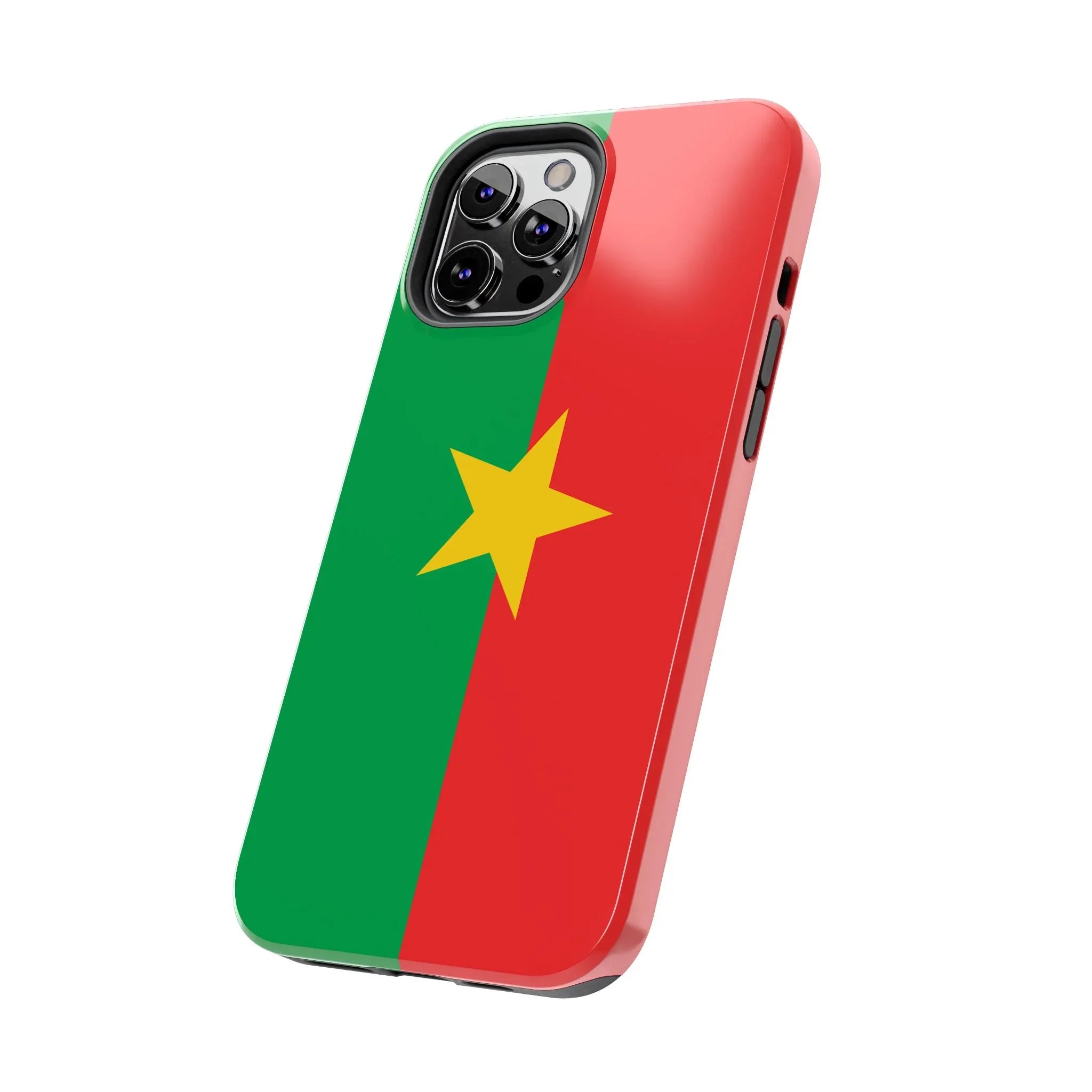Burkina Faso Flag Tough Phone Case – Durable Protective Cover - DiwaKi