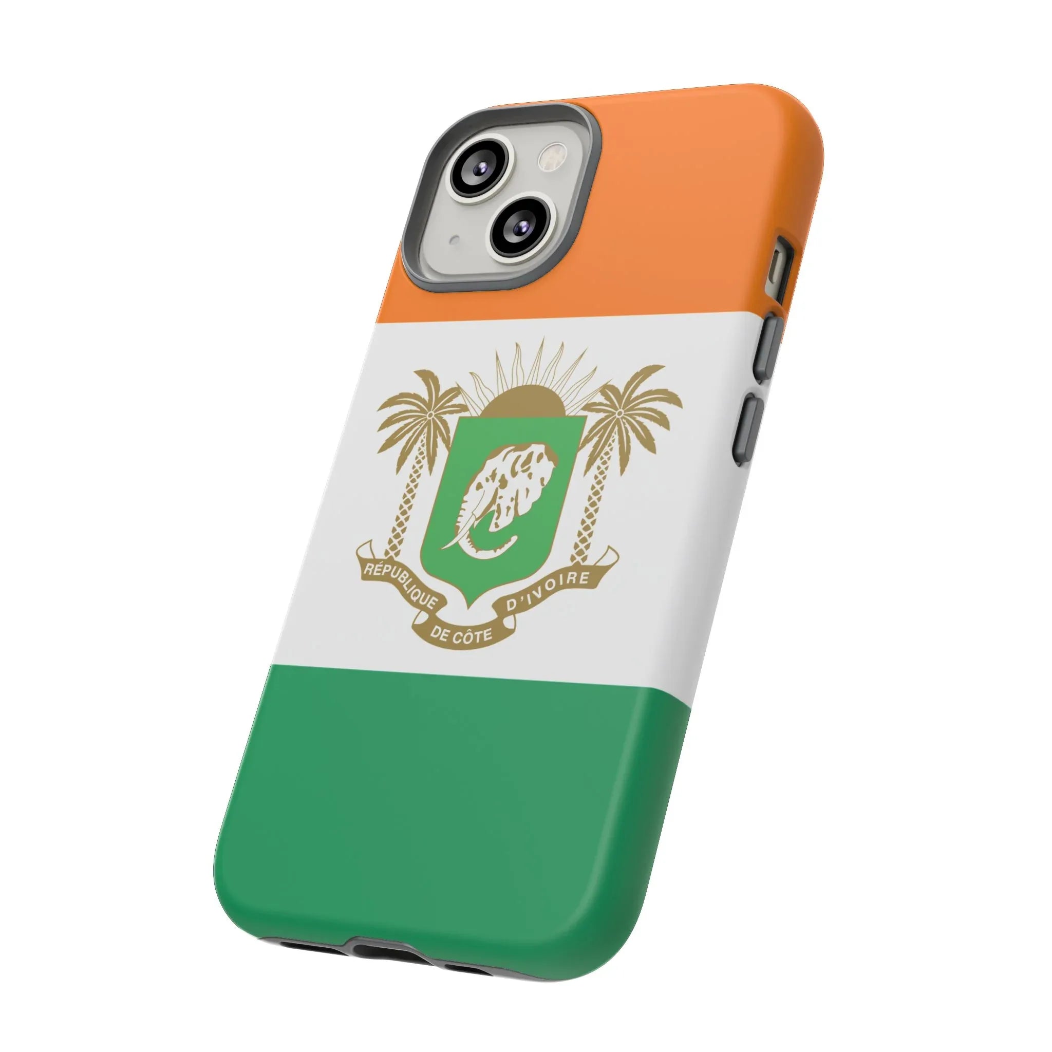 Ivory Coast Flag Tough Phone Case — Côte d&
