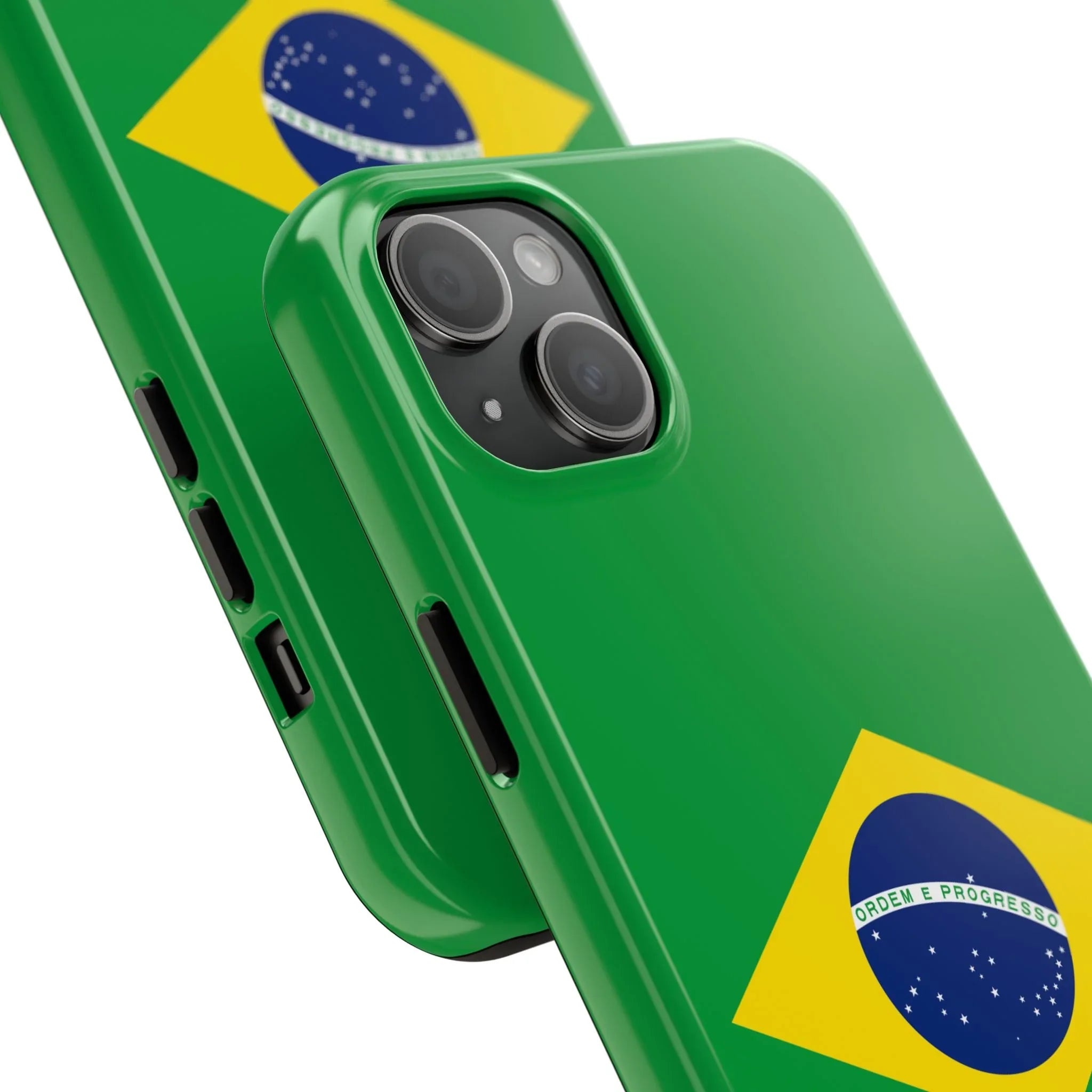 Brazil Flag Tough Phone Case — Protective Patriotic Phone Cover - DiwaKi