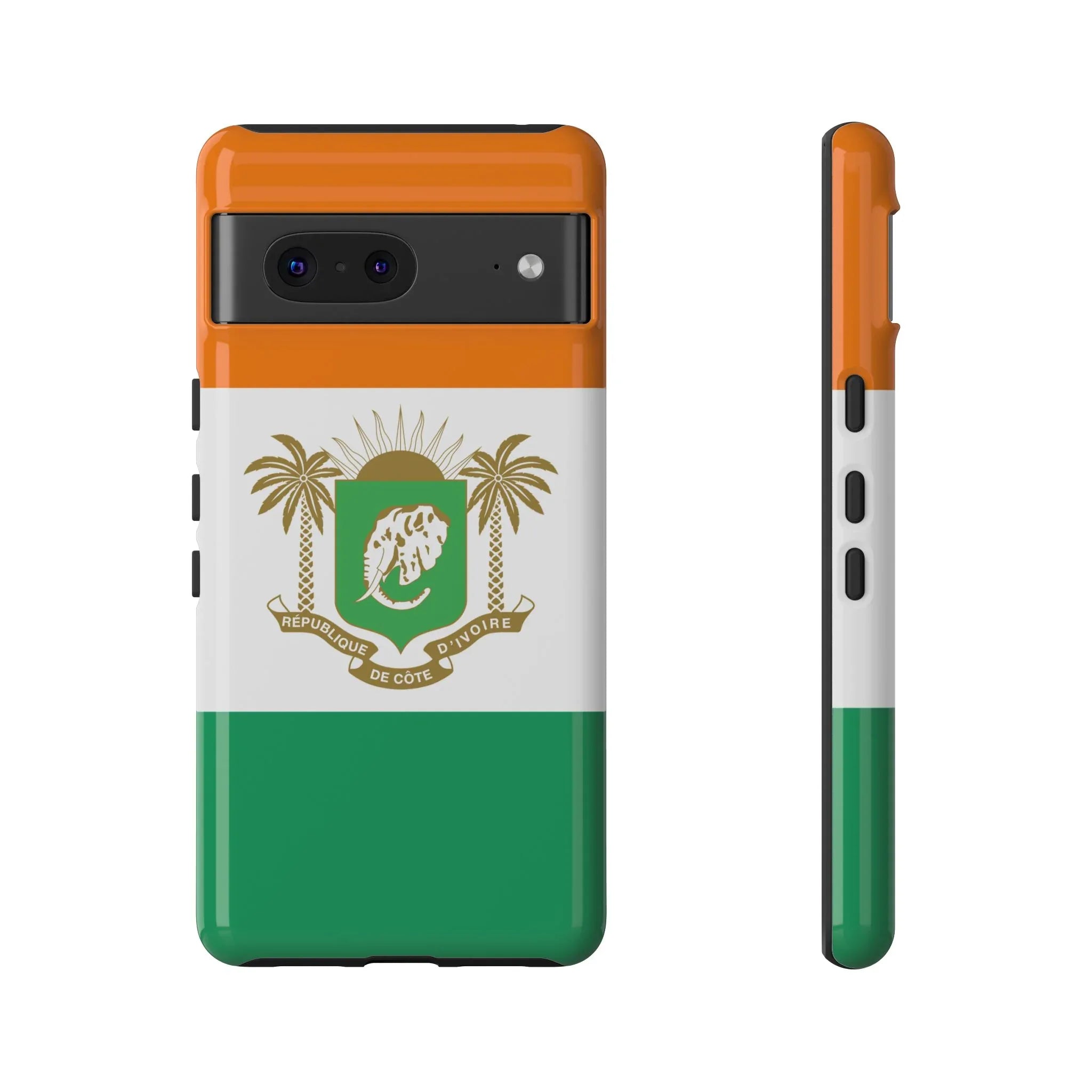 Ivory Coast Flag Tough Phone Case — Côte d&