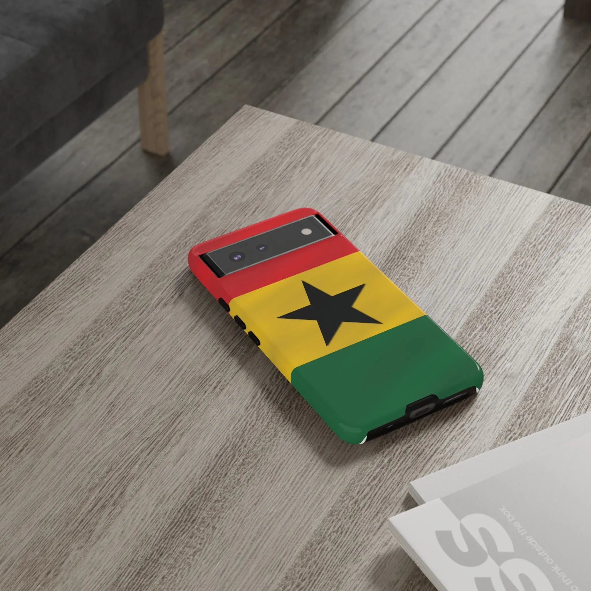 Ghana Colors Rugged Phone Cover - DiwaKi
