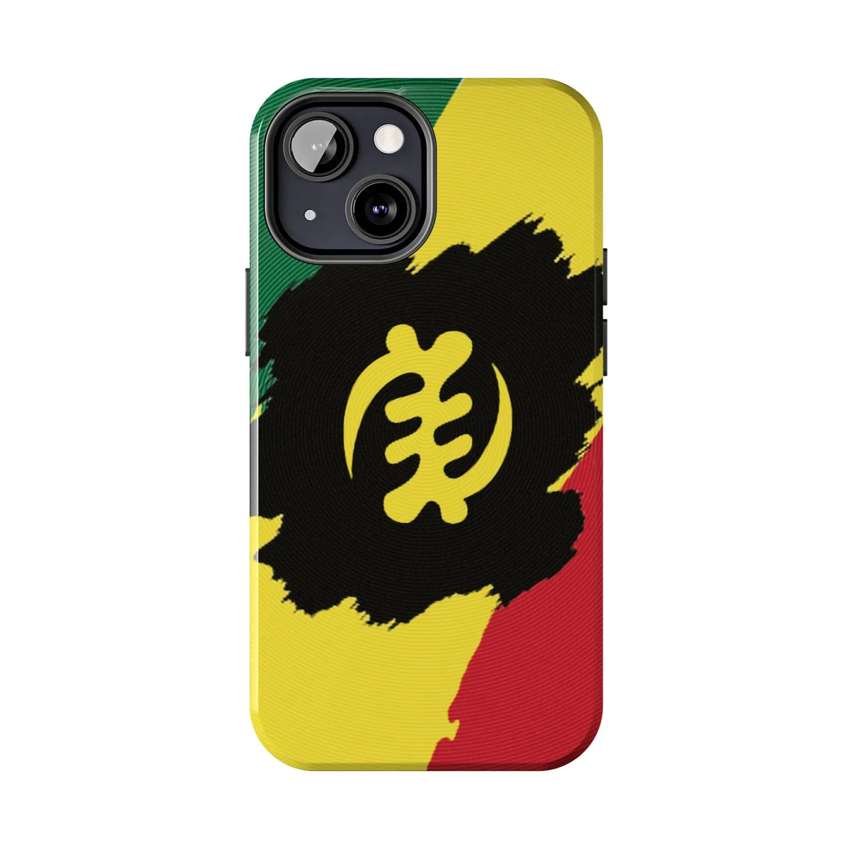 Sankofa Tough Phone Case — Shockproof Protective Phone Cover with Ghana Adinkra Symbol - DiwaKi