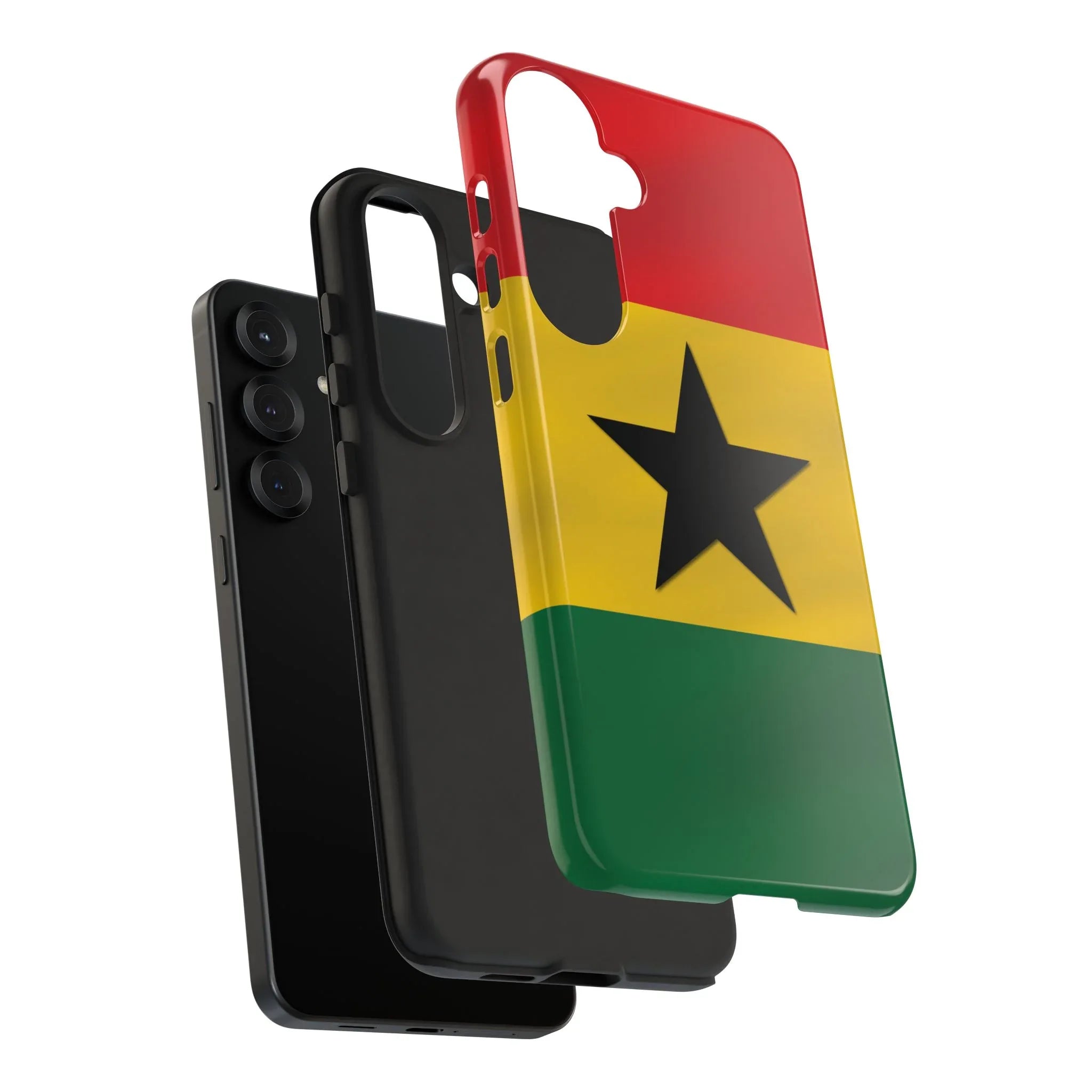 Ghana Colors Rugged Phone Cover - DiwaKi