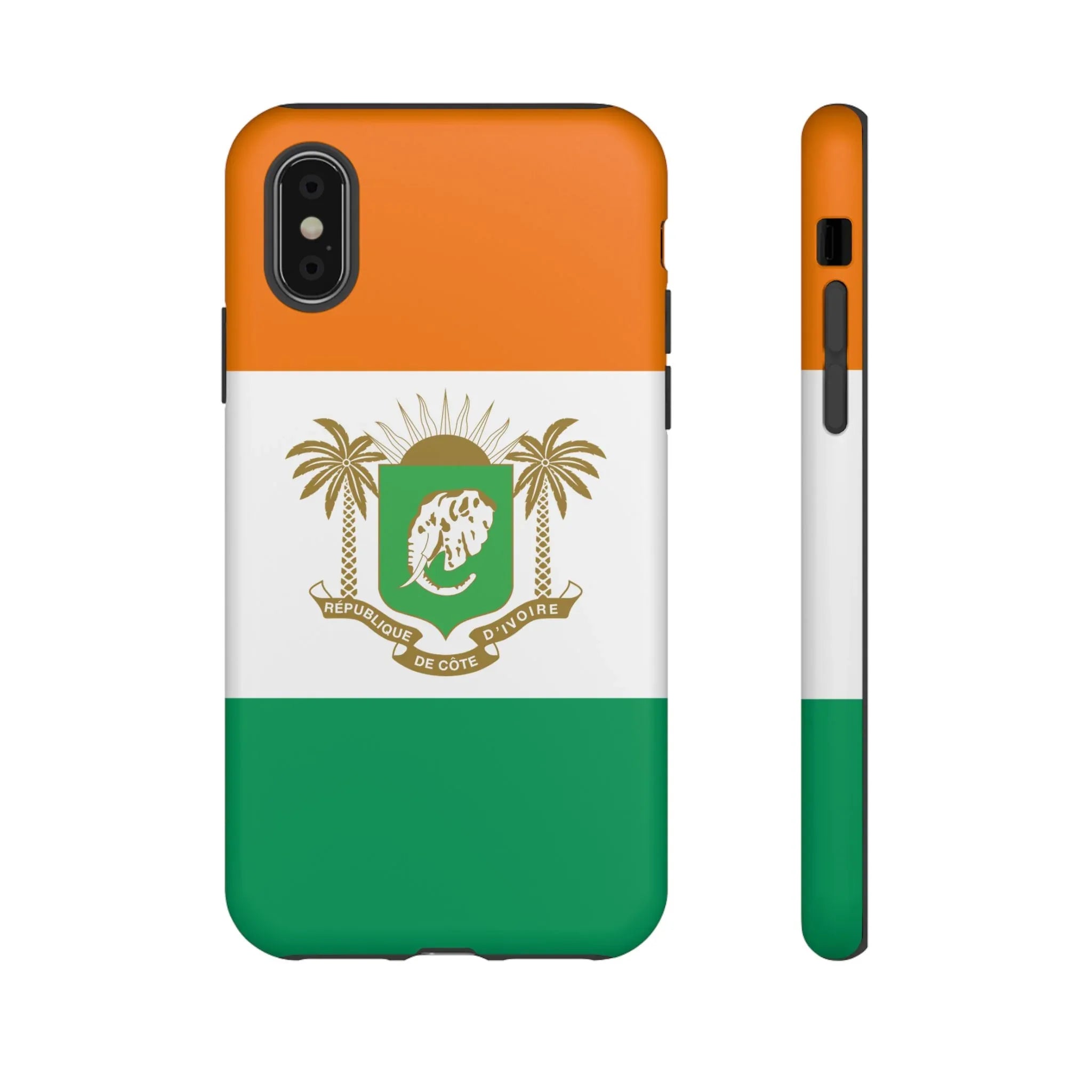 Ivory Coast Flag Tough Phone Case — Côte d&