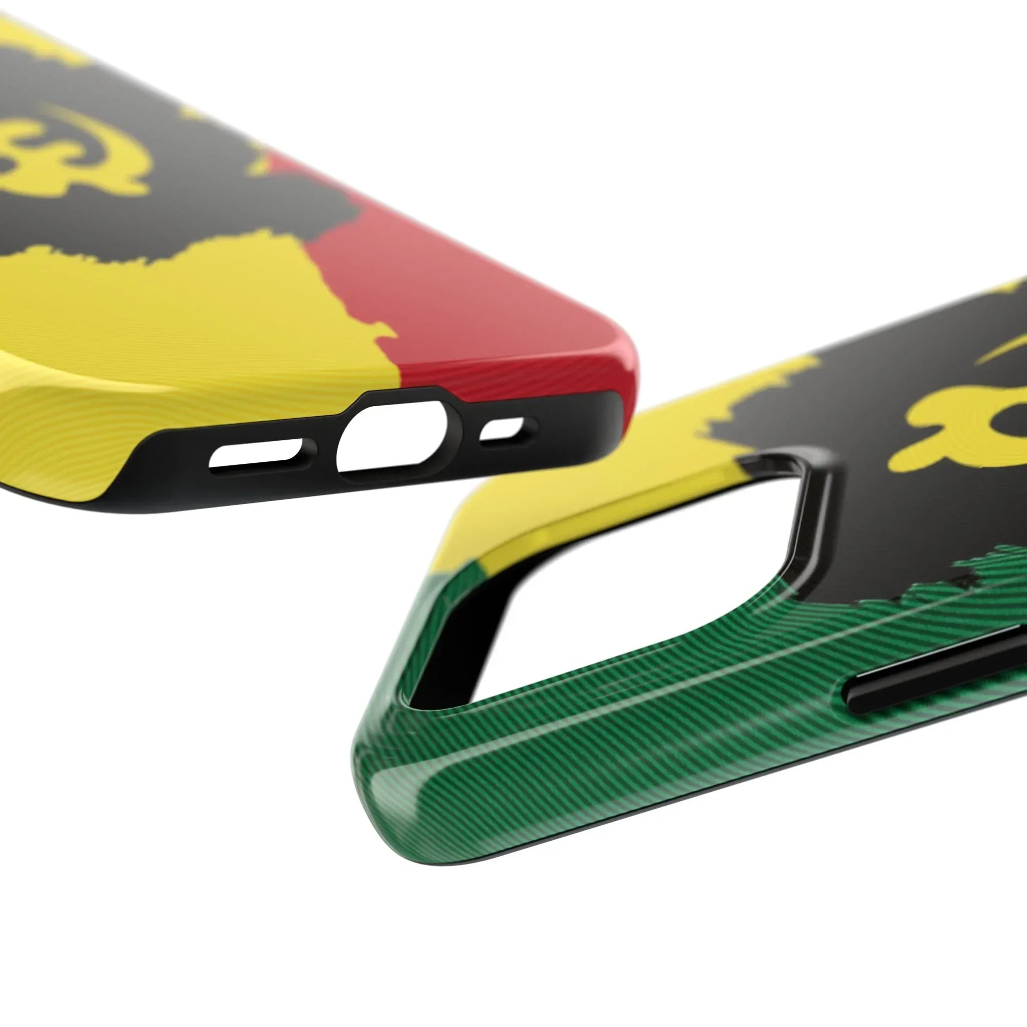 Sankofa Tough Phone Case — Shockproof Protective Phone Cover with Ghana Adinkra Symbol - DiwaKi
