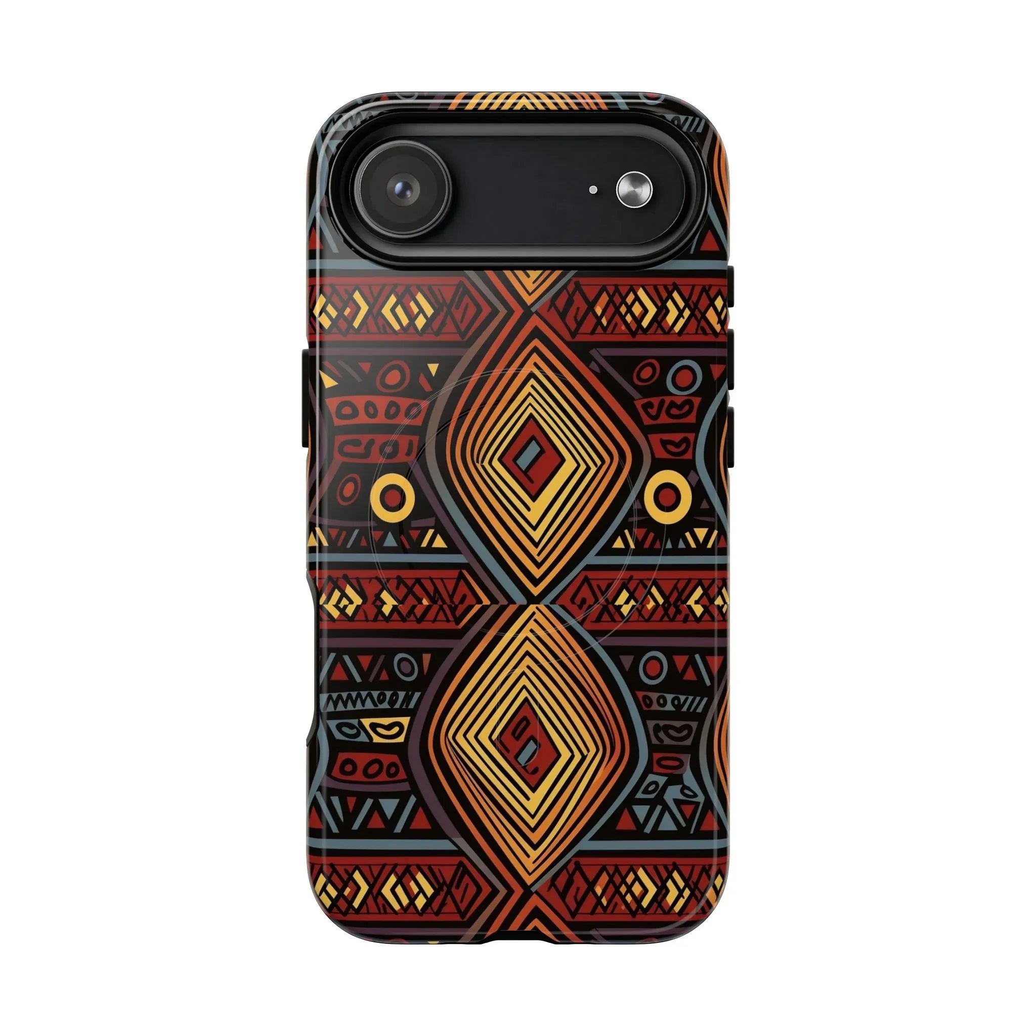 Tribal Geometric Tough Magnetic Phone Case - DiwaKi
