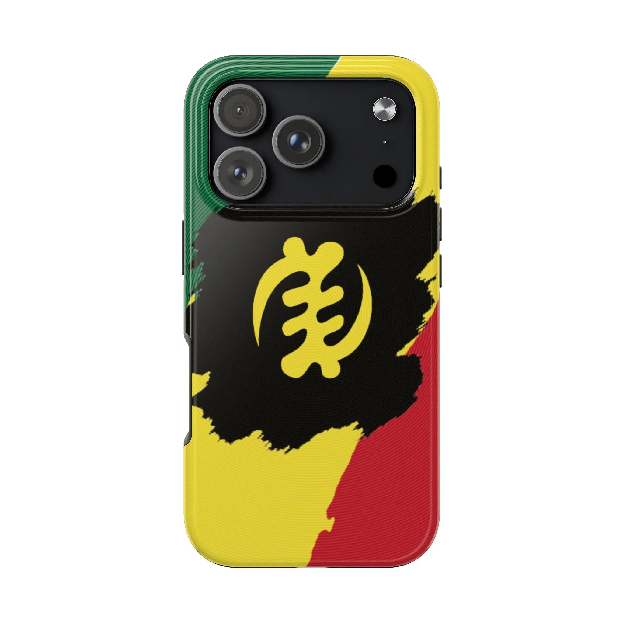 Sankofa Tough Phone Case — Shockproof Protective Phone Cover with Ghana Adinkra Symbol - DiwaKi