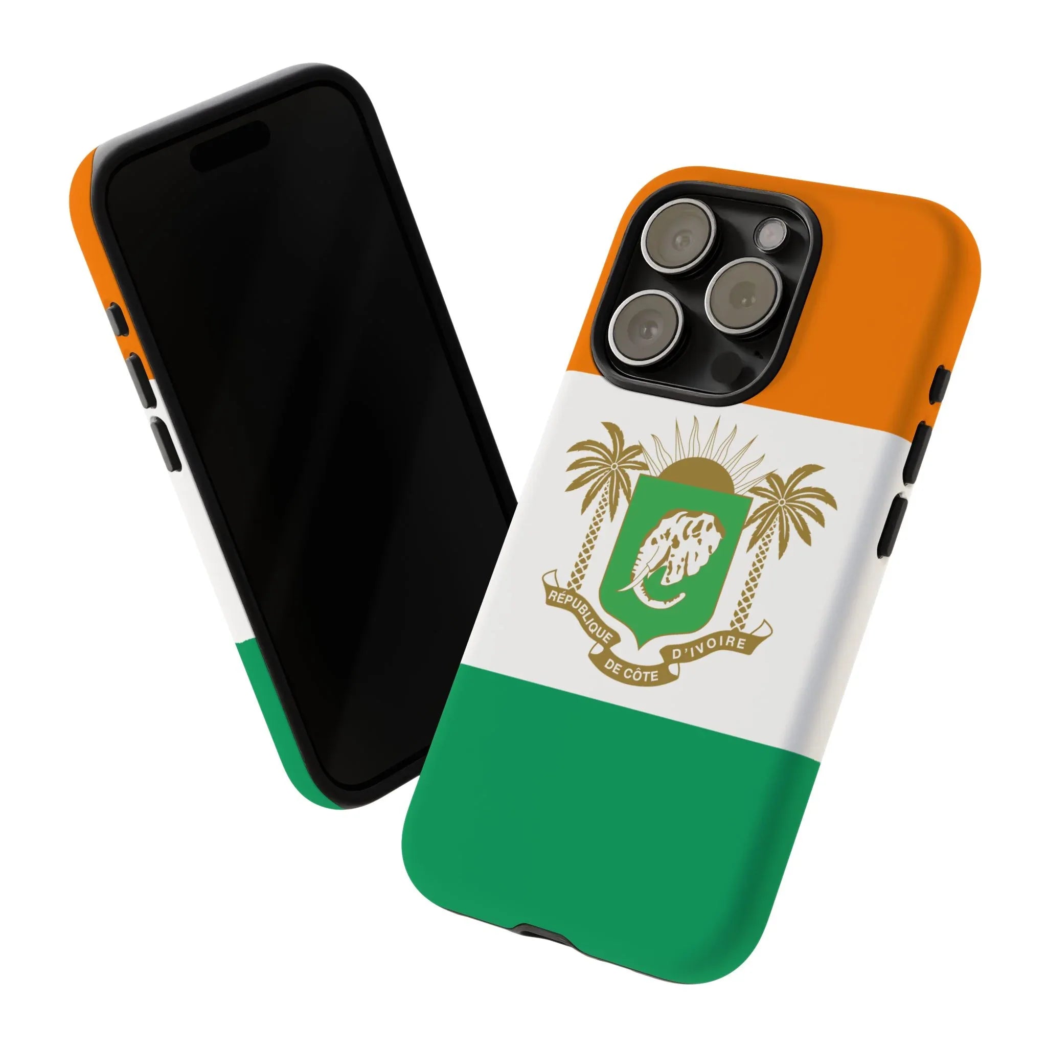 Ivory Coast Flag Tough Phone Case — Côte d&