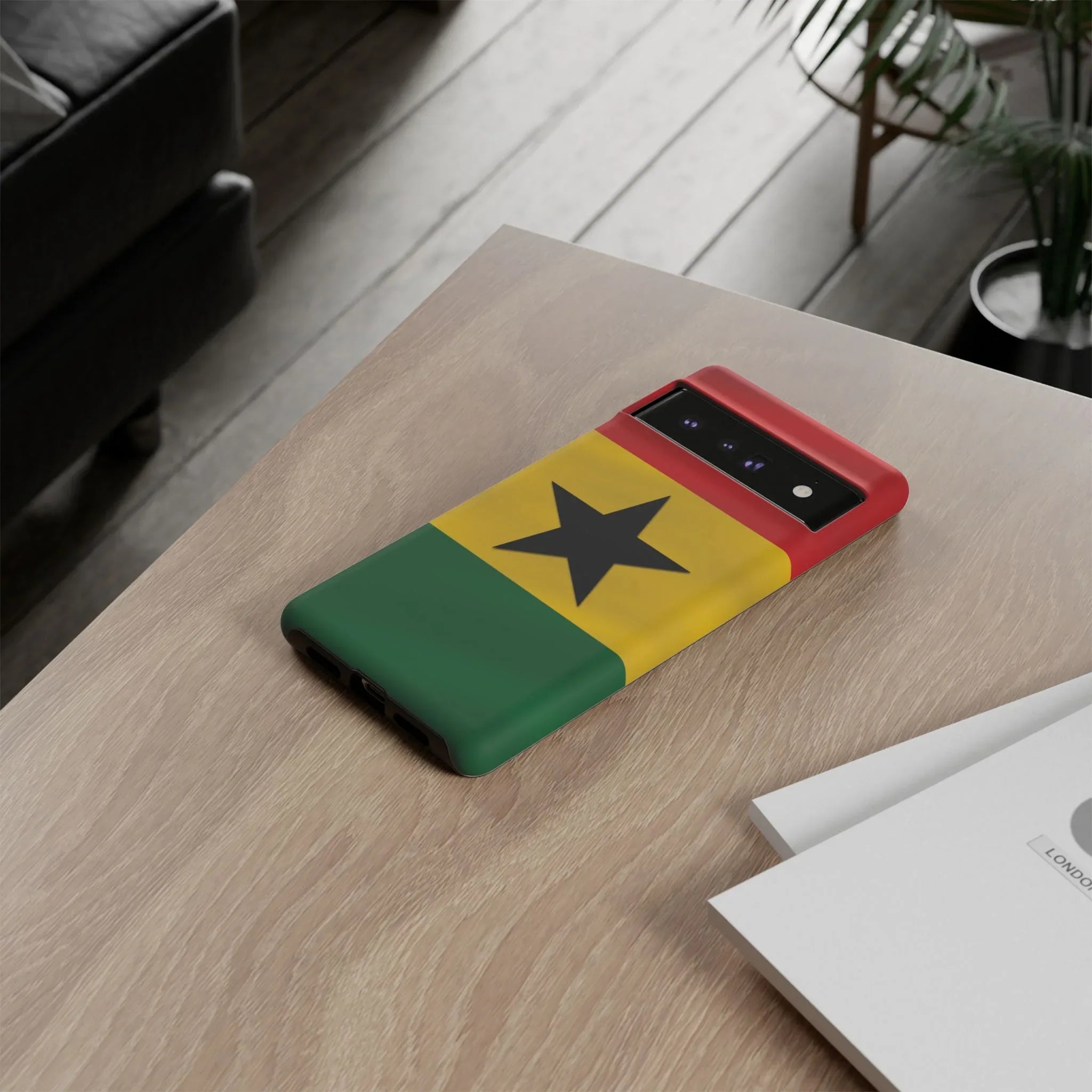 Ghana Colors Rugged Phone Cover - DiwaKi