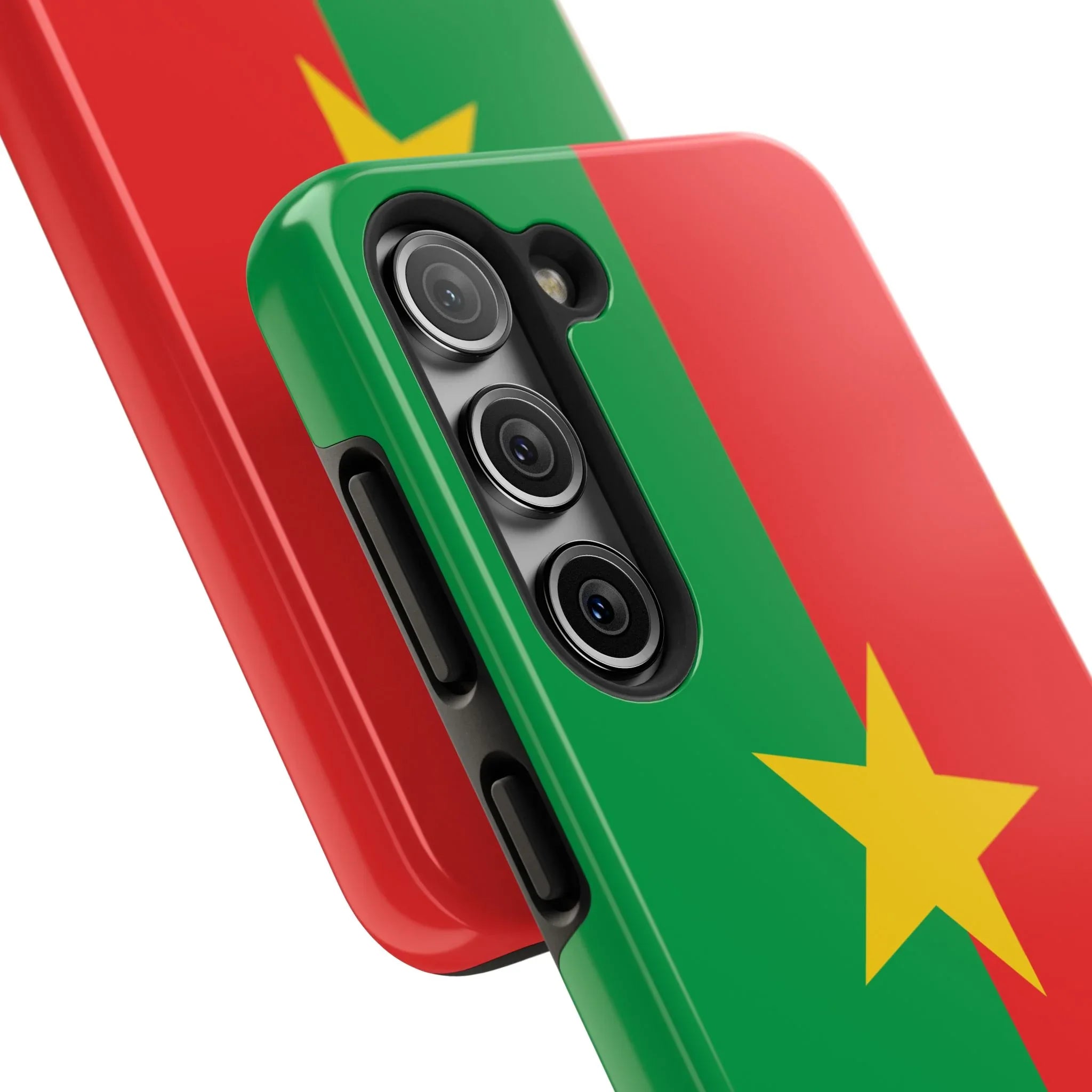 Burkina Faso Flag Tough Phone Case – Durable Protective Cover - DiwaKi