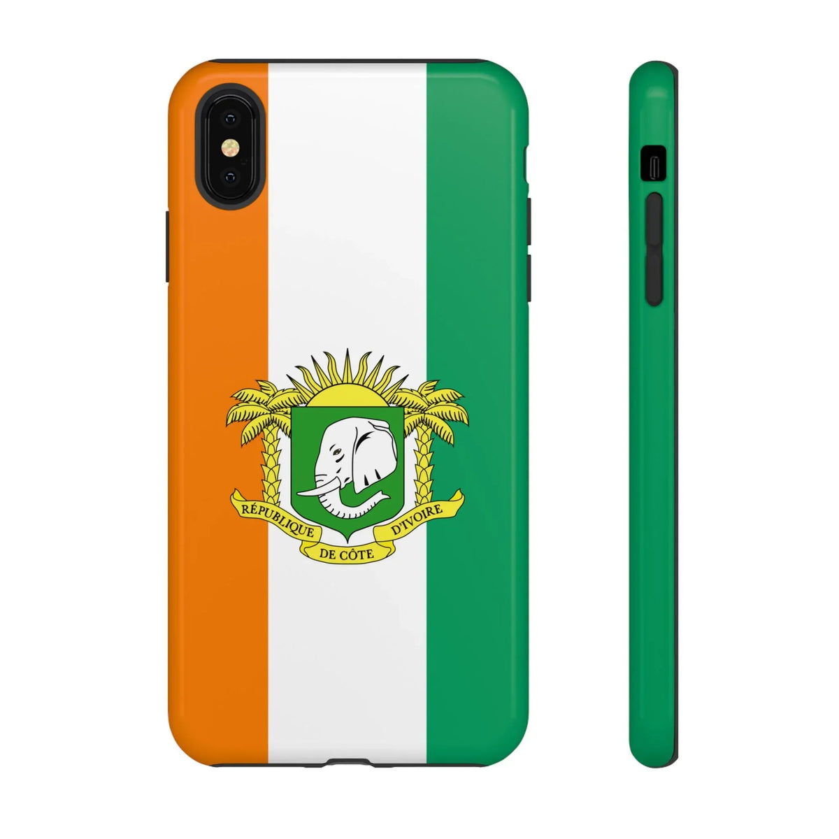 Ivory Coast Flag Tough Phone Case – Côte d&