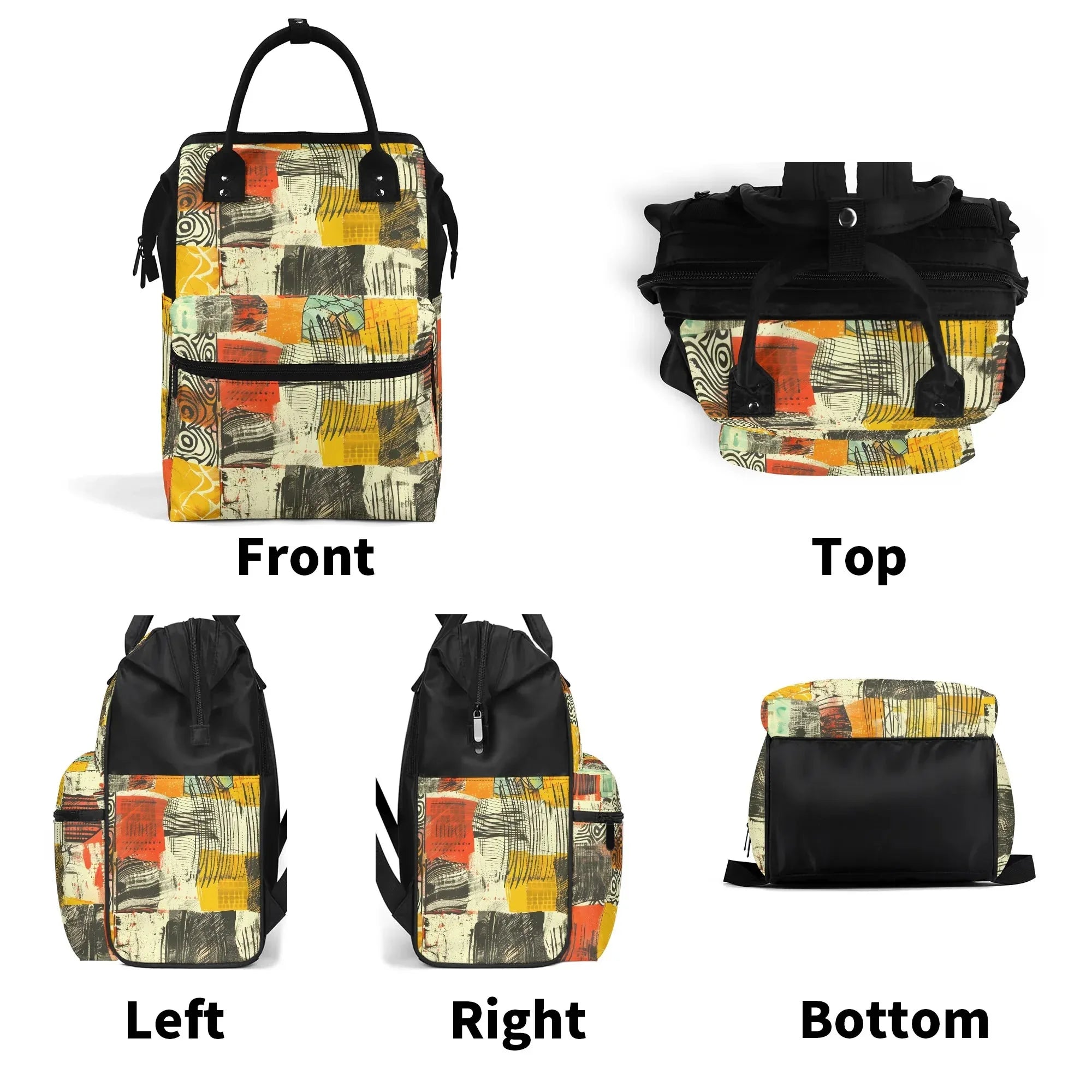 Large Capacity Diaper Bag Mummy Backpack Nursing Duckbilled Backpack - DiwaKi