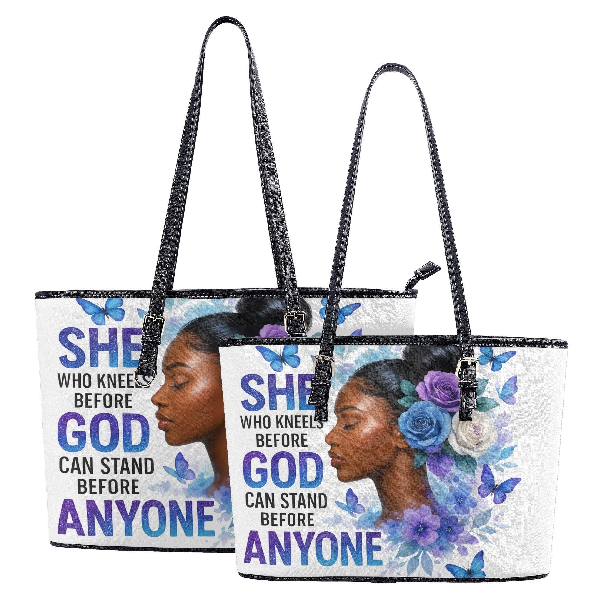 PU Leather Tote Bag - DiwaKi