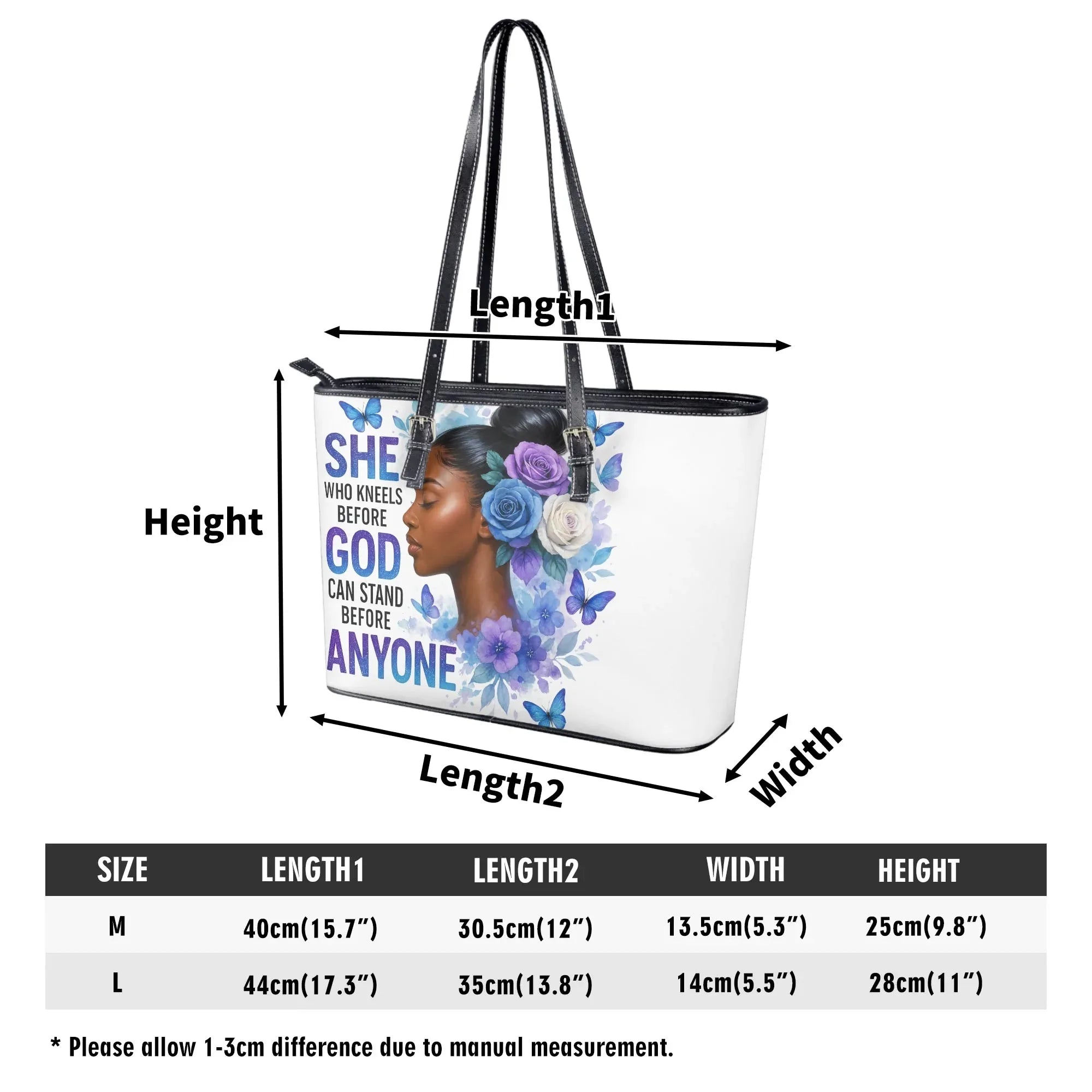 PU Leather Tote Bag - DiwaKi