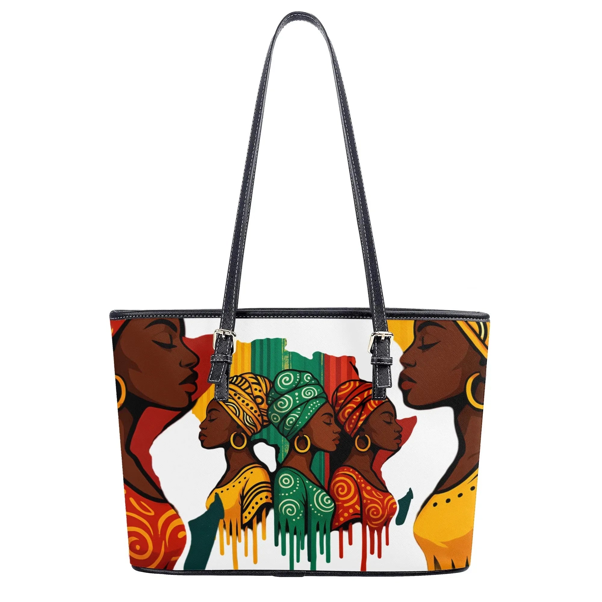 PU Leather Tote Bag - DiwaKi