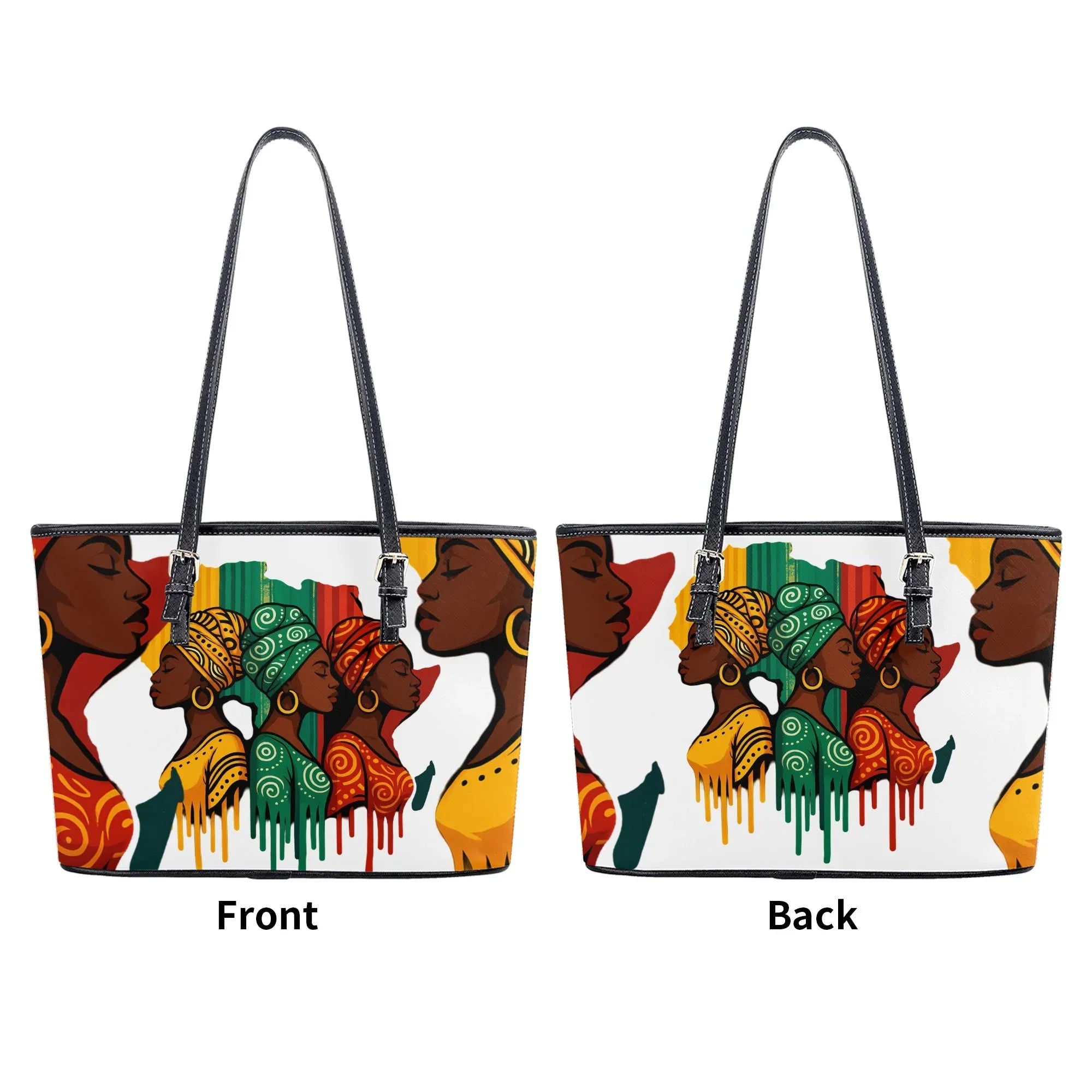 PU Leather Tote Bag - DiwaKi