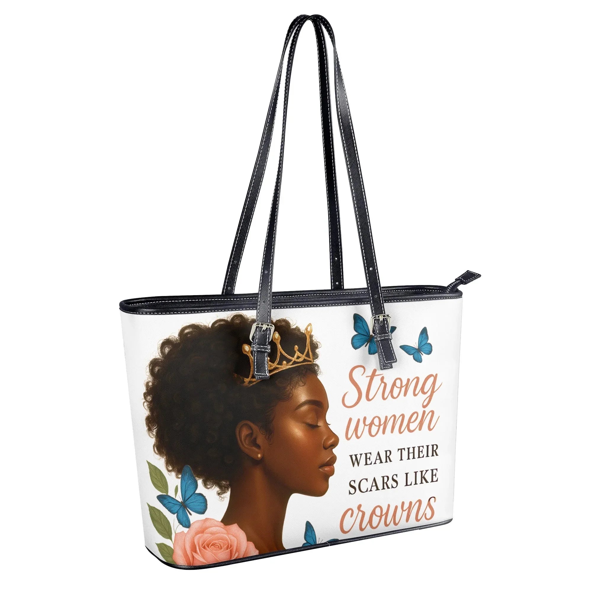 PU Leather Tote Bag - DiwaKi