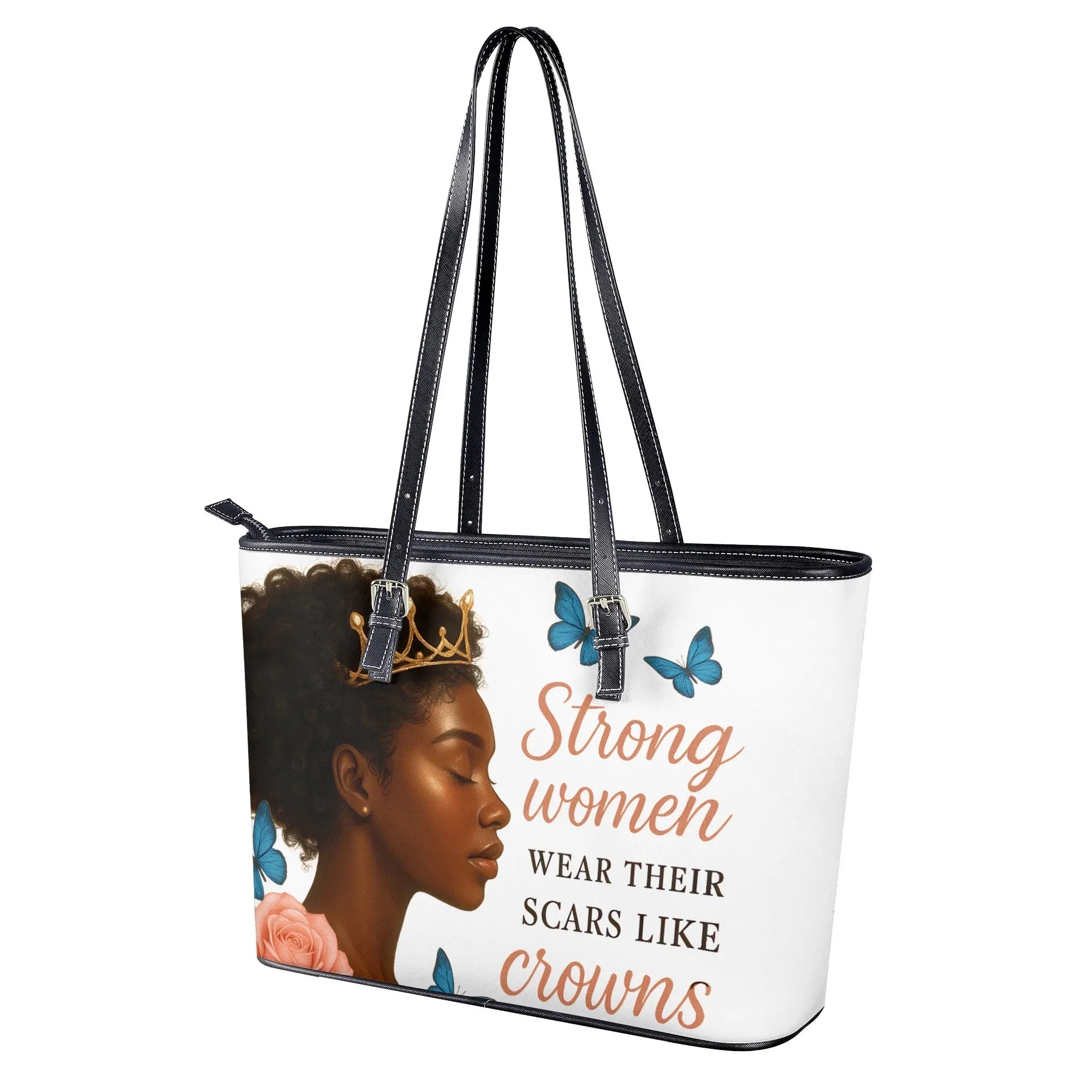 PU Leather Tote Bag - DiwaKi