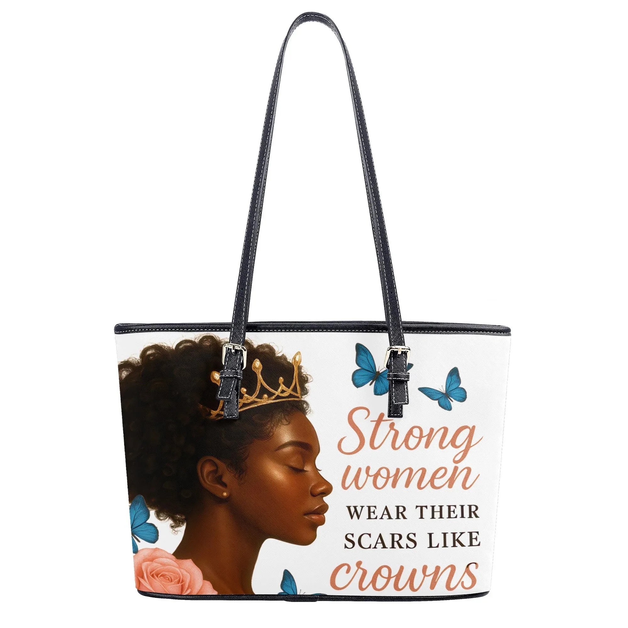 PU Leather Tote Bag - DiwaKi