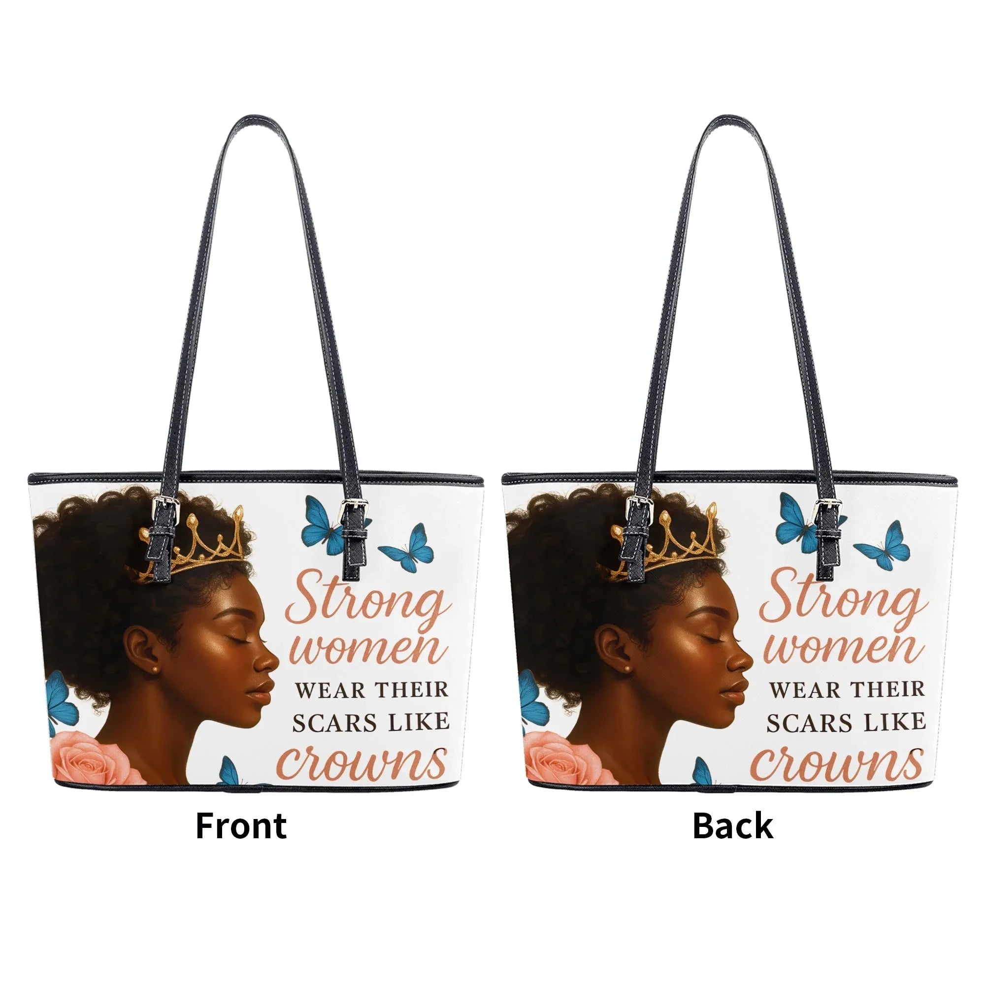 PU Leather Tote Bag - DiwaKi