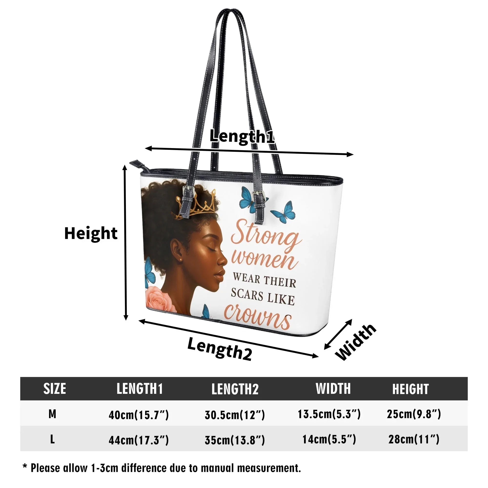 PU Leather Tote Bag - DiwaKi