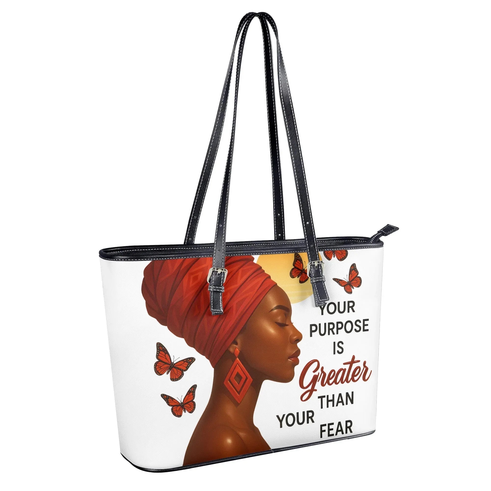 PU Leather Tote Bag - DiwaKi